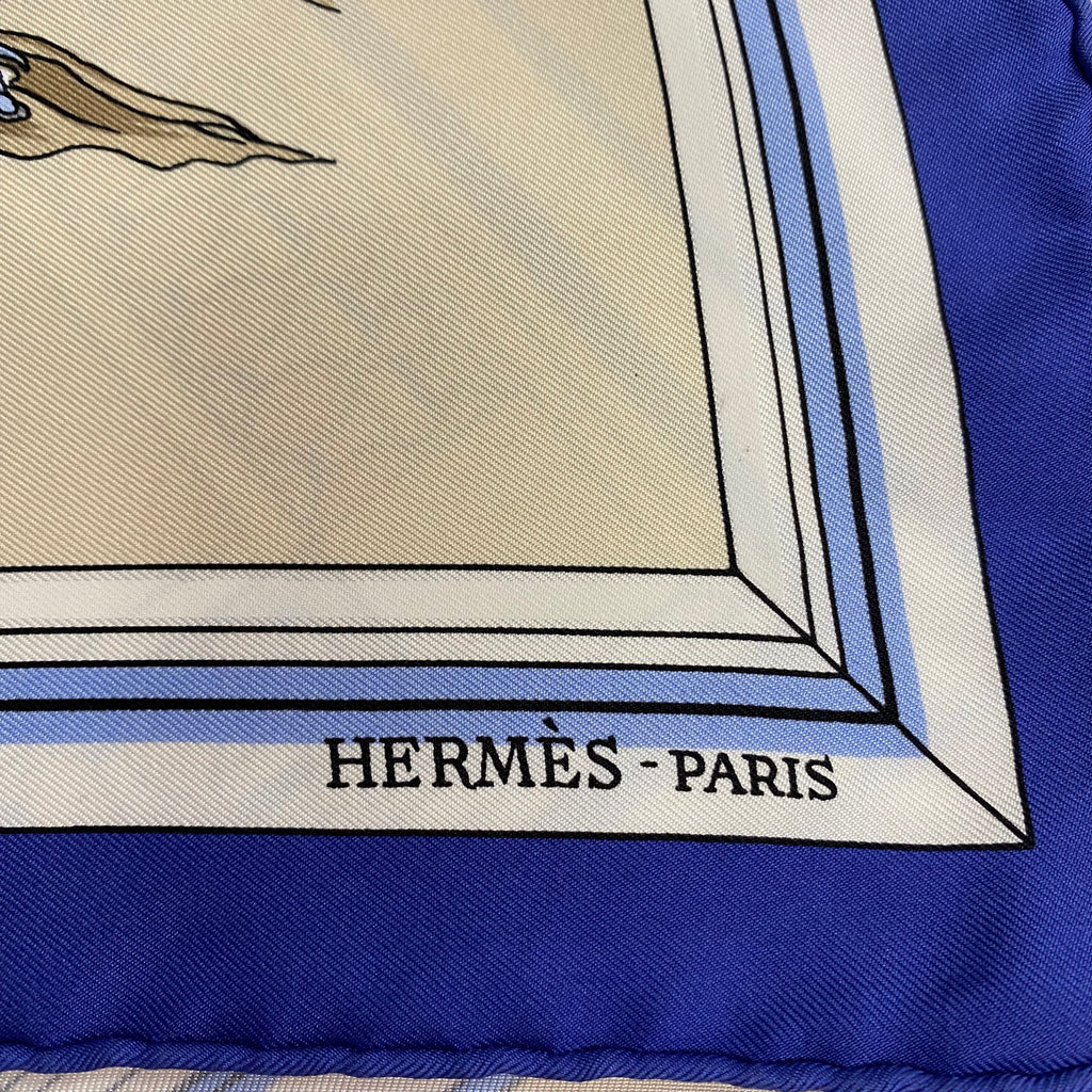 Hermès Quai aux Fleurs Silk Scarf