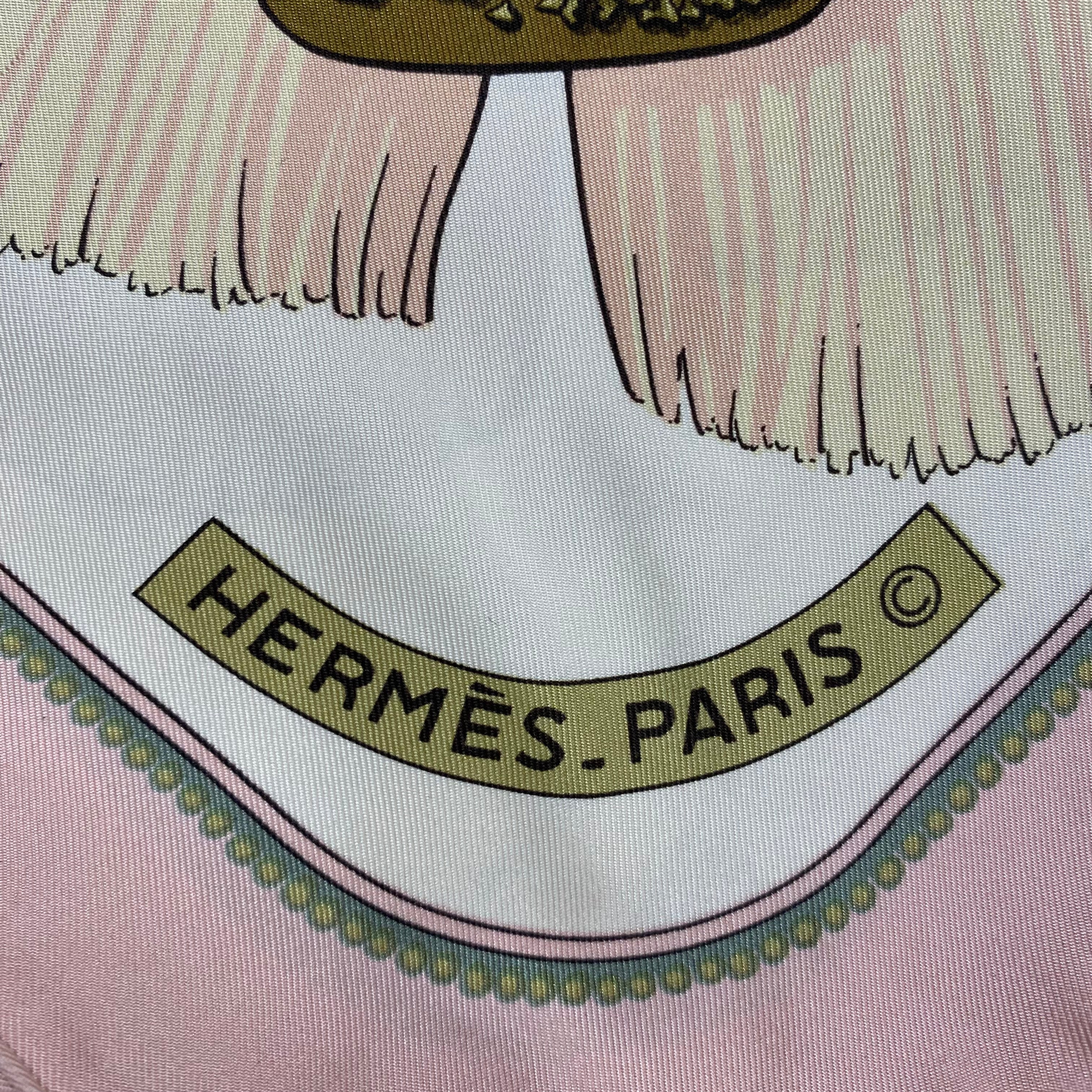 Hermès Tsubas Silk Scarf