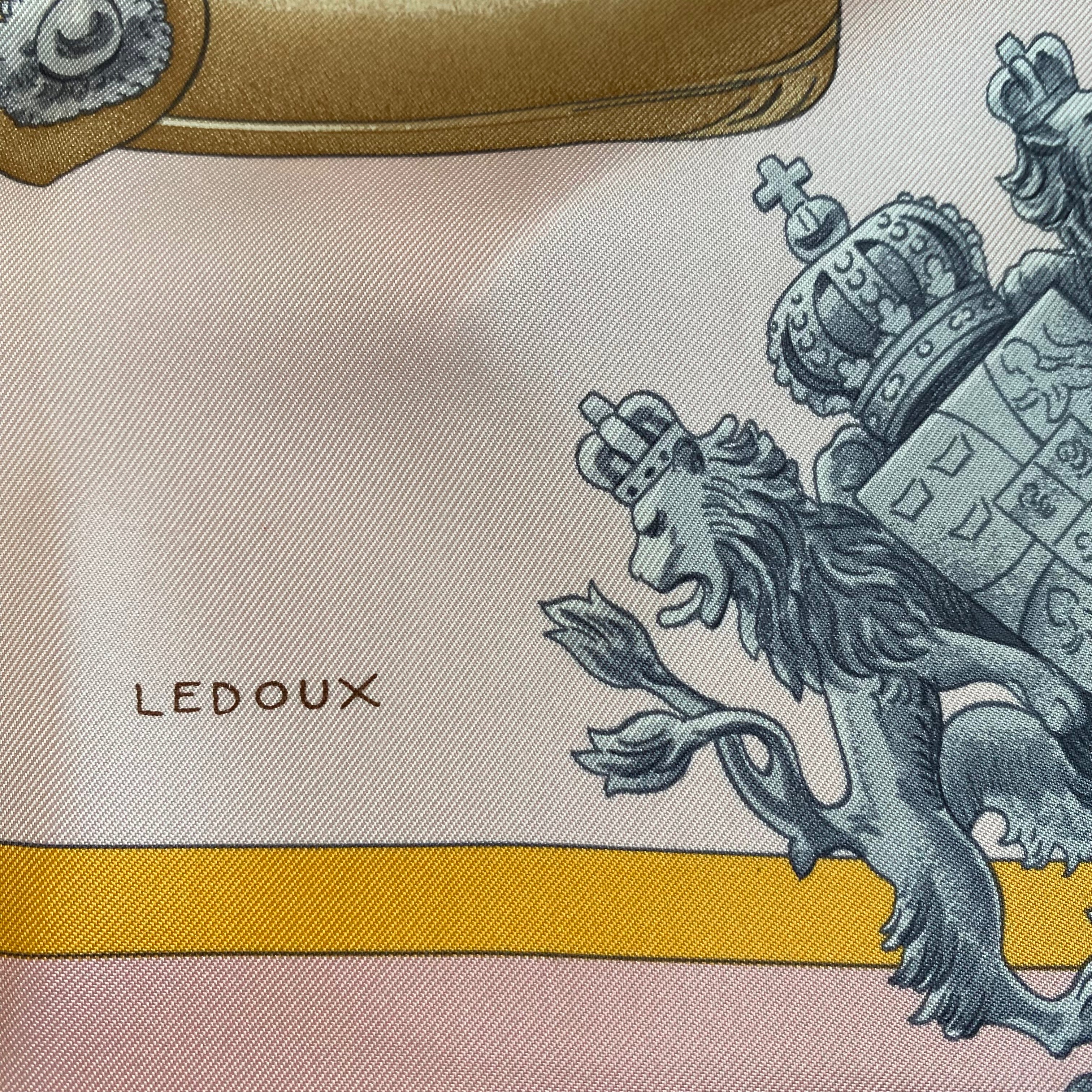 Hermès Harnais de Cour Silk Scarf