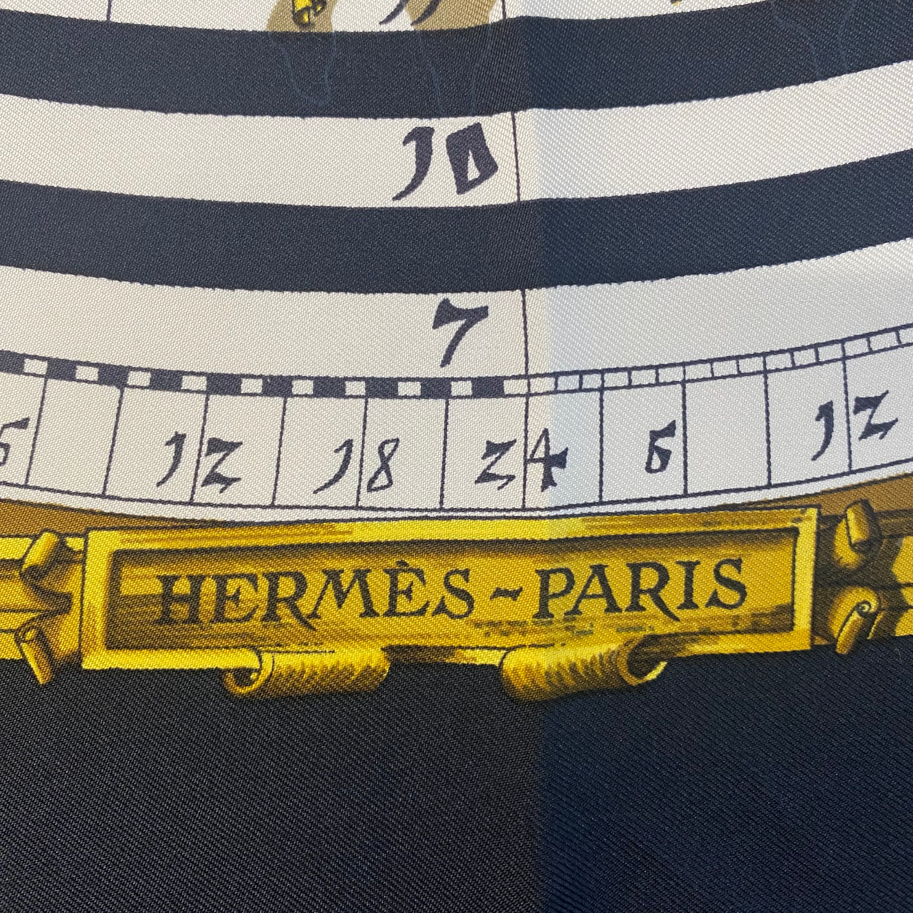 Hermès Dies et Hore Silk Scarf