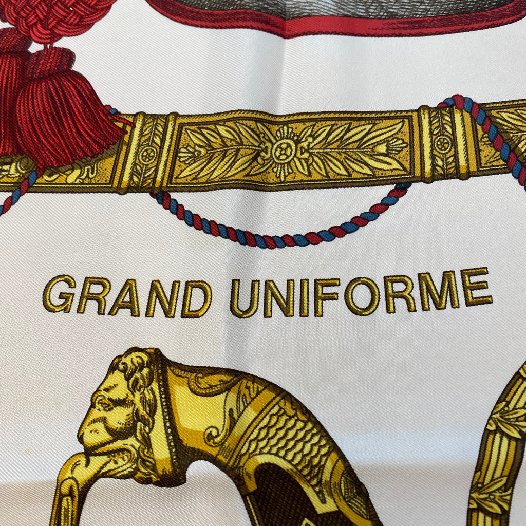 Hermès Grand Uniforme Silk Scarf