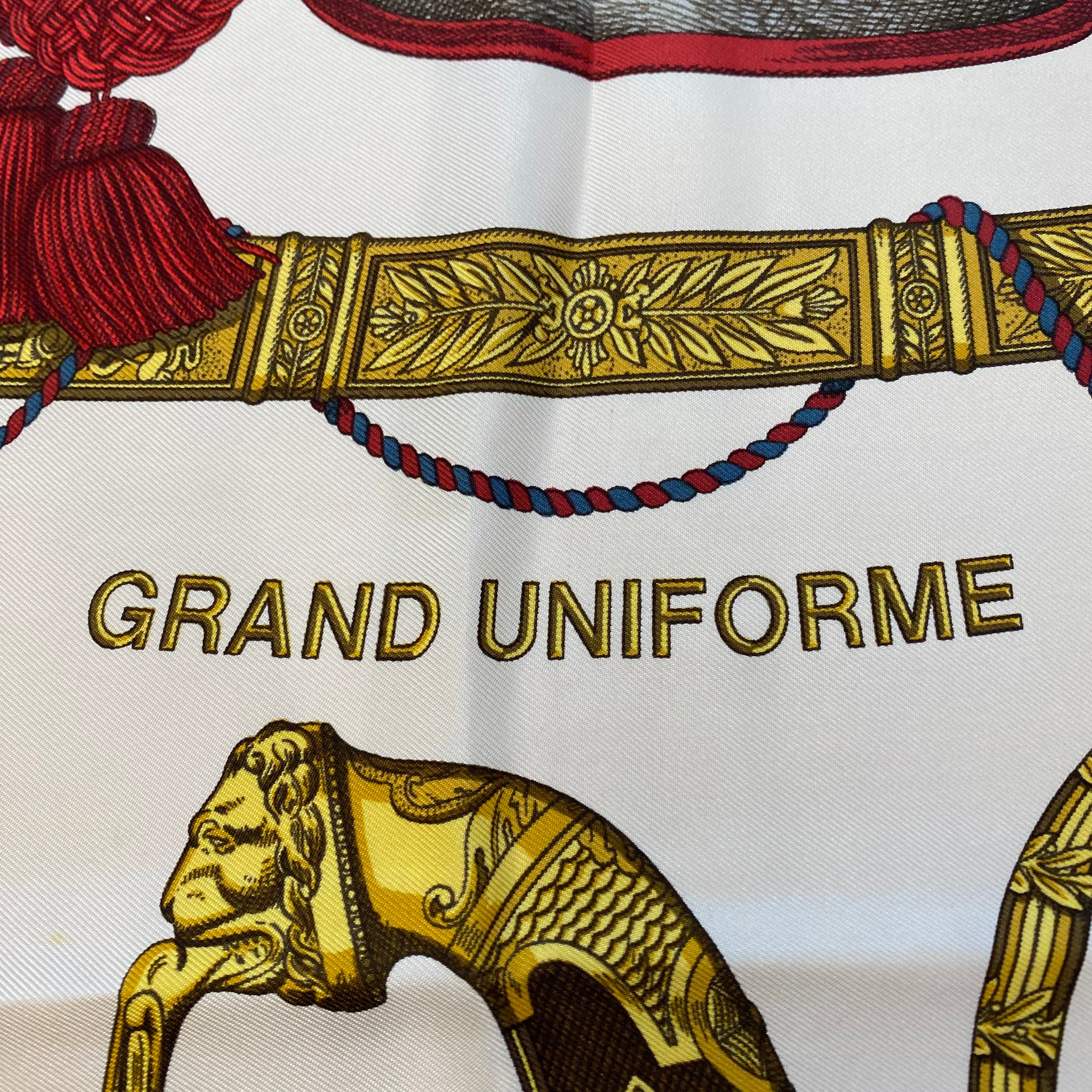 Hermès Grand Uniforme Silk Scarf