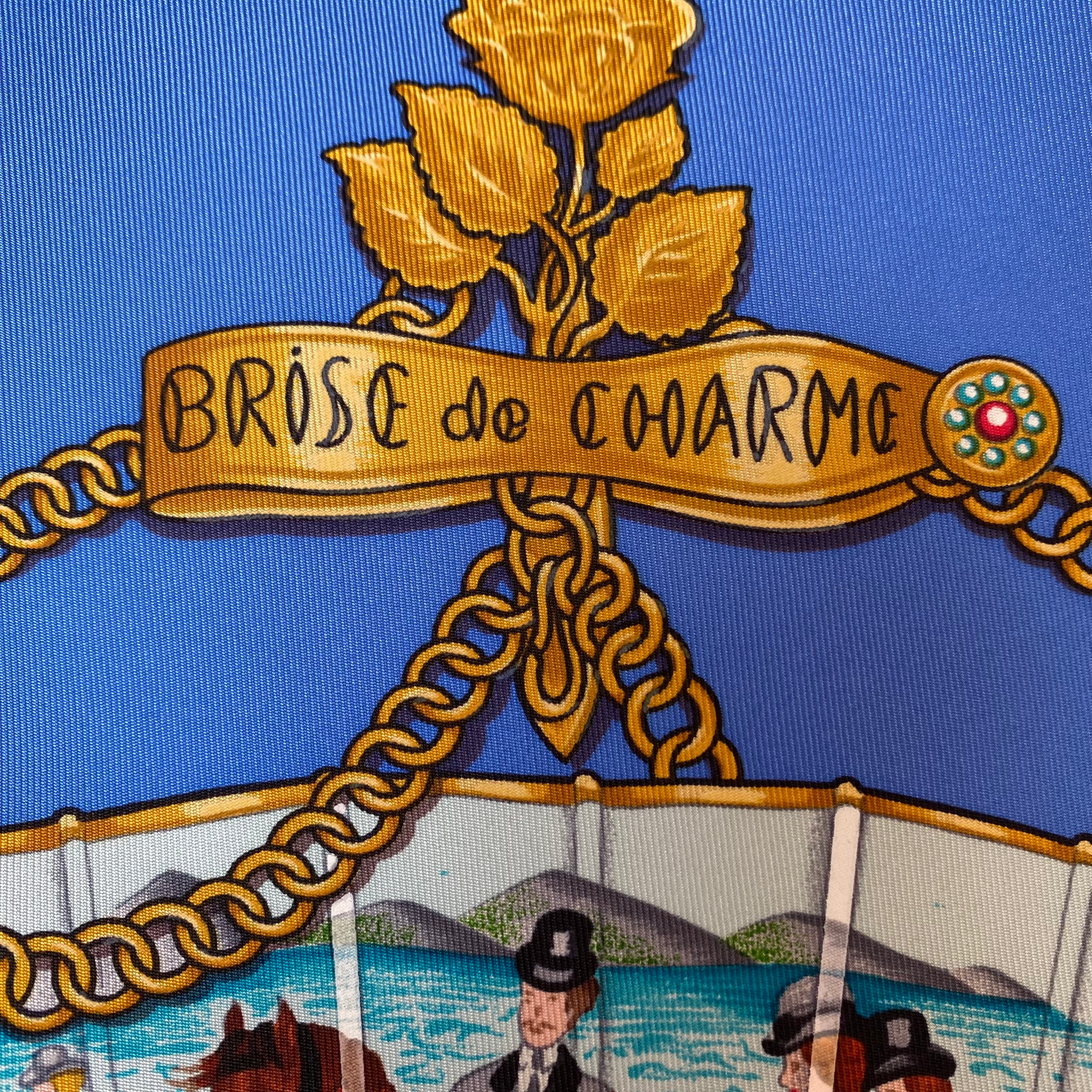 Brand New Hermès Brise de Charme Silk Scarf