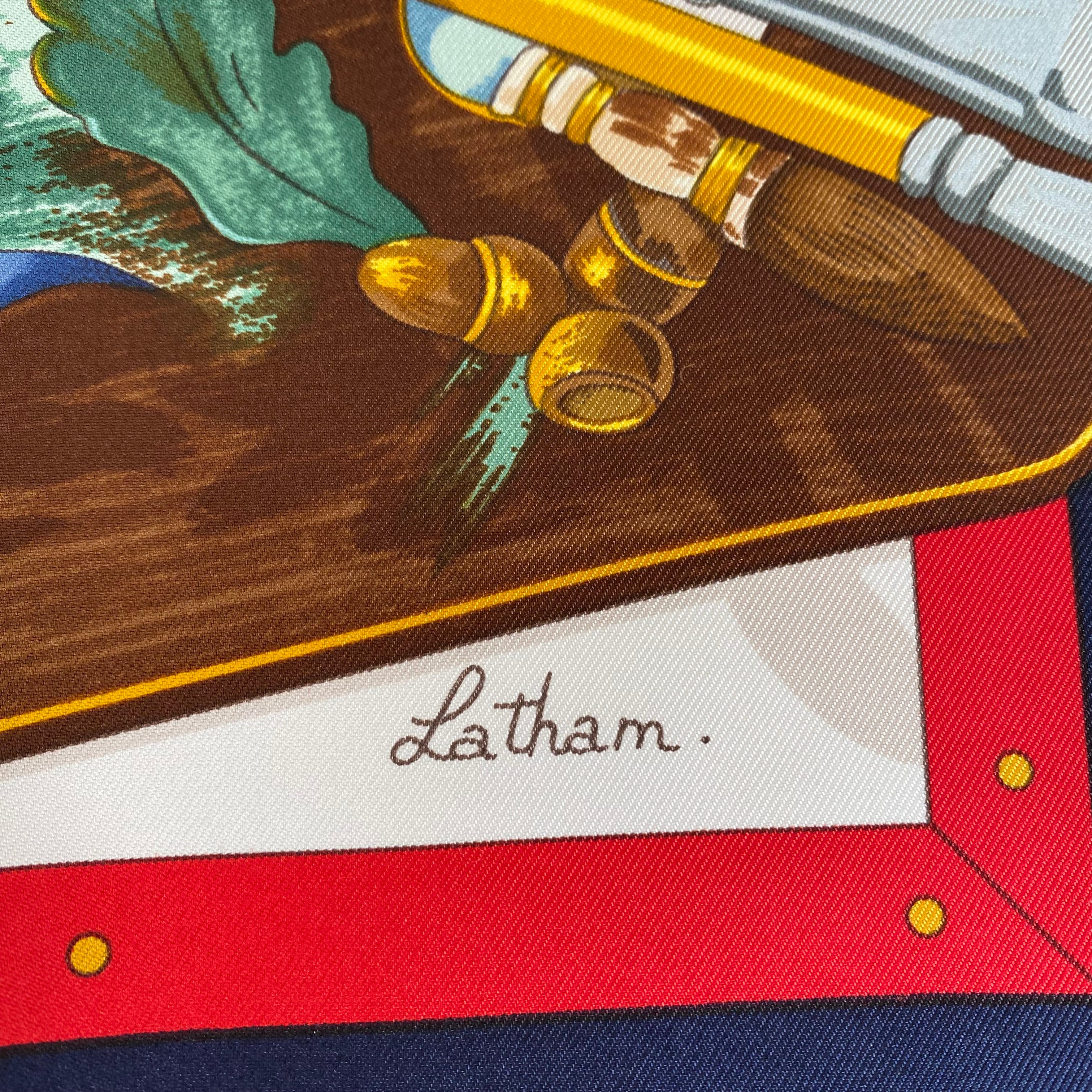 Brand New Boxed Hermès Mémoire d’Hermès Silk Scarf