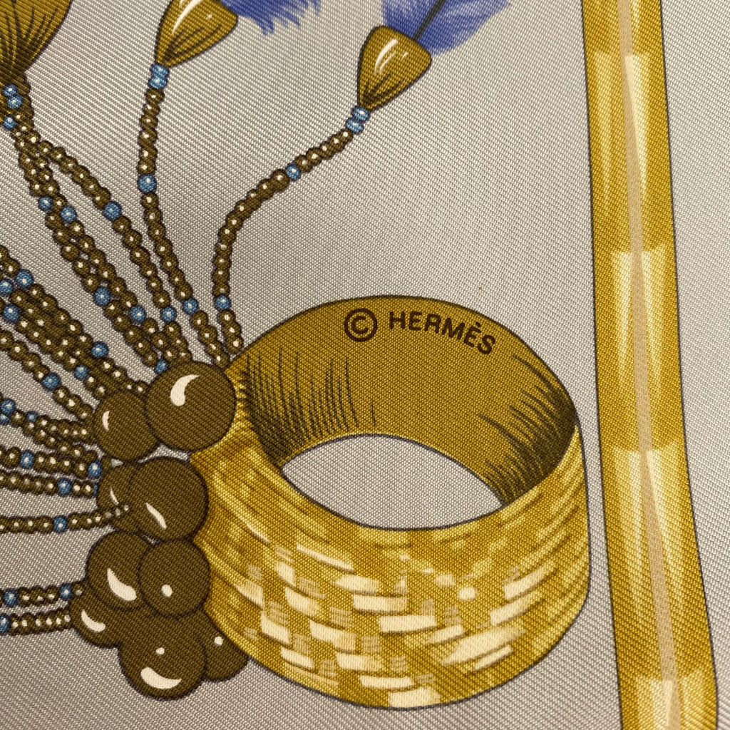 Brand New Boxed Hermès Brazil Silk Scarf