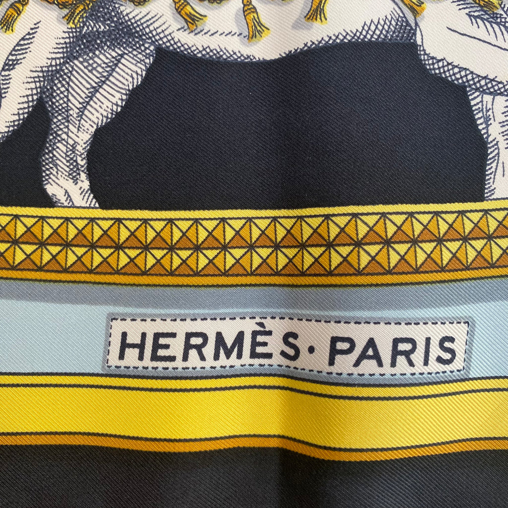 Hermès Grand Apparat Silk Scarf