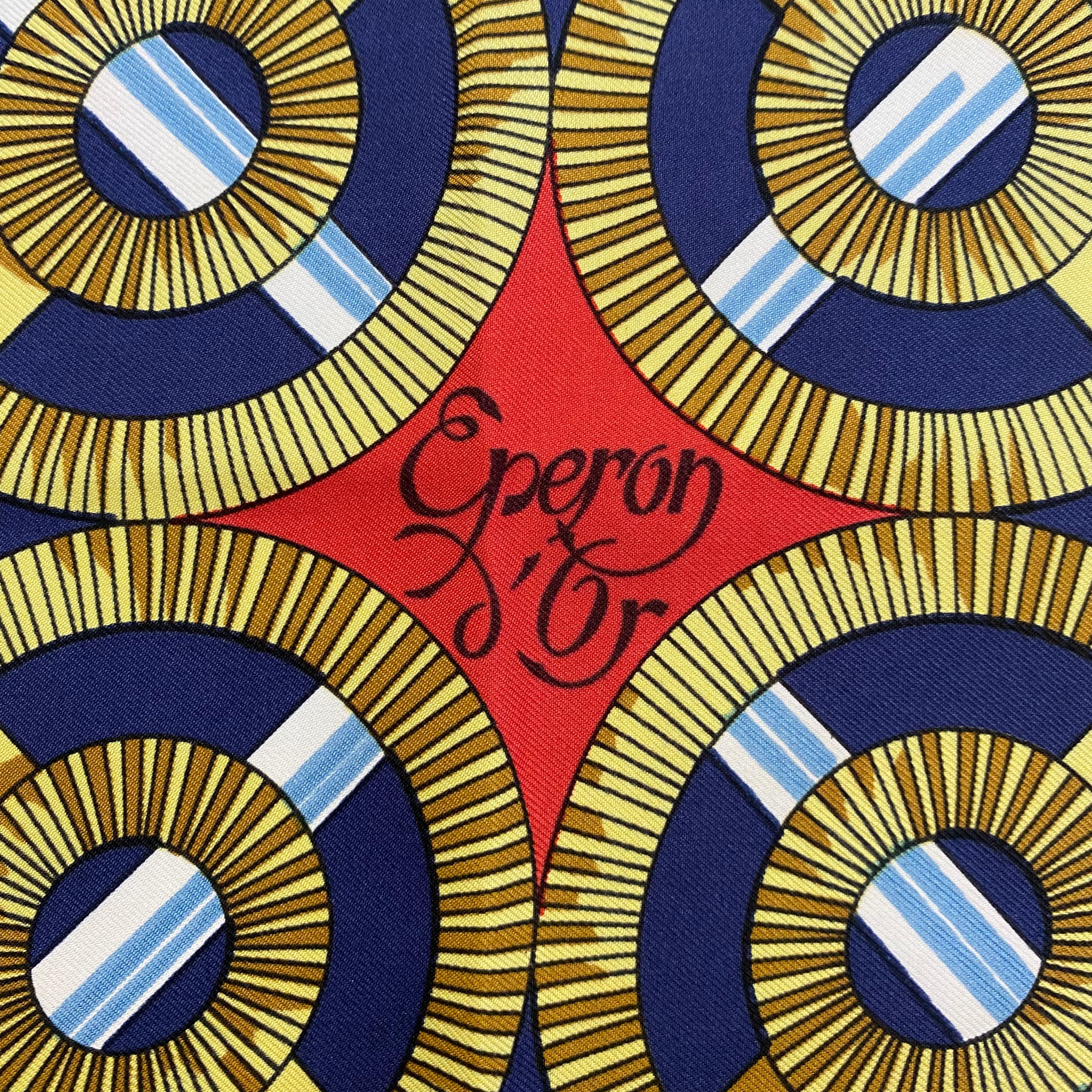 Hermès Eperon D’Or Silk Scarf
