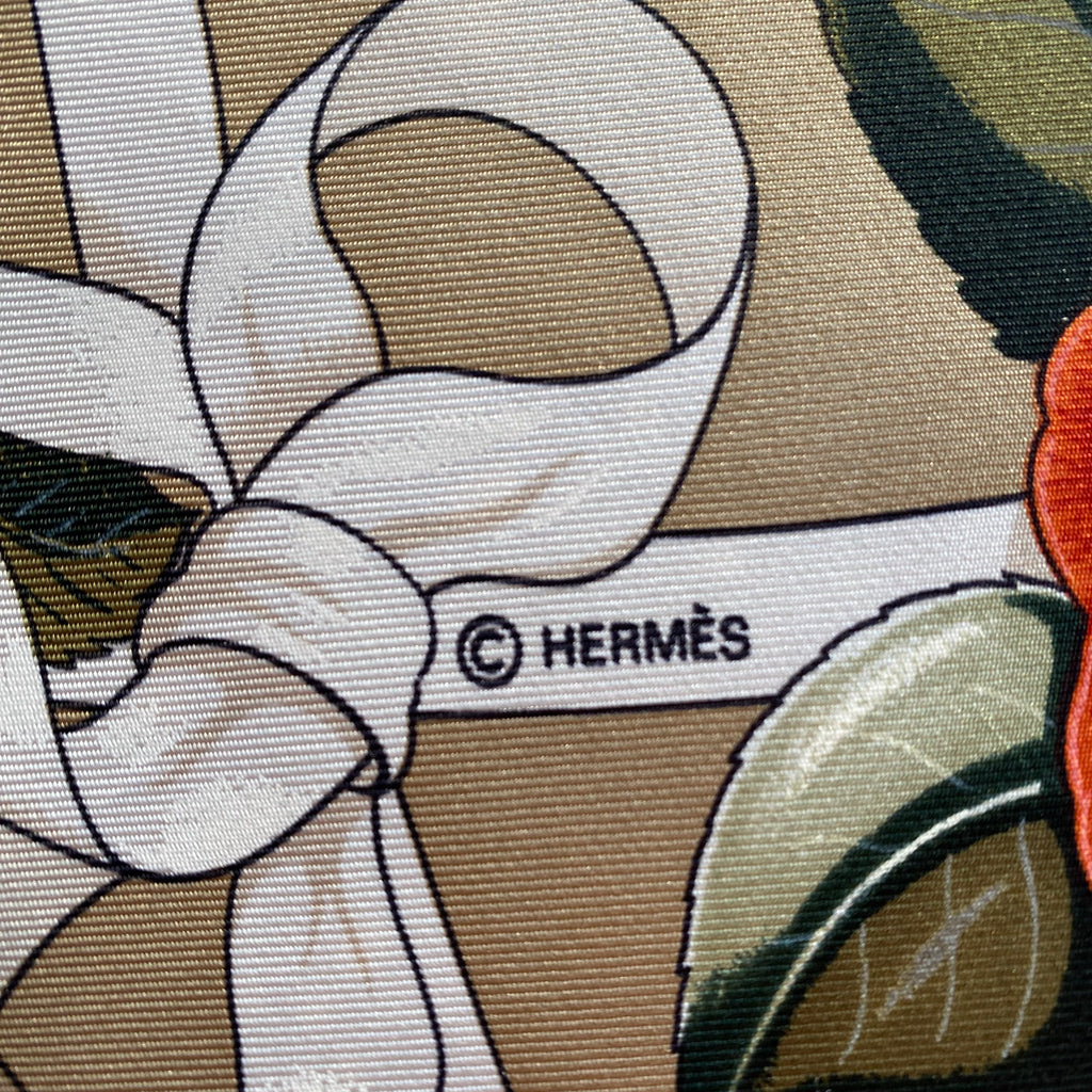 Hermès Fleurs de L’Opéra Silk Scarf