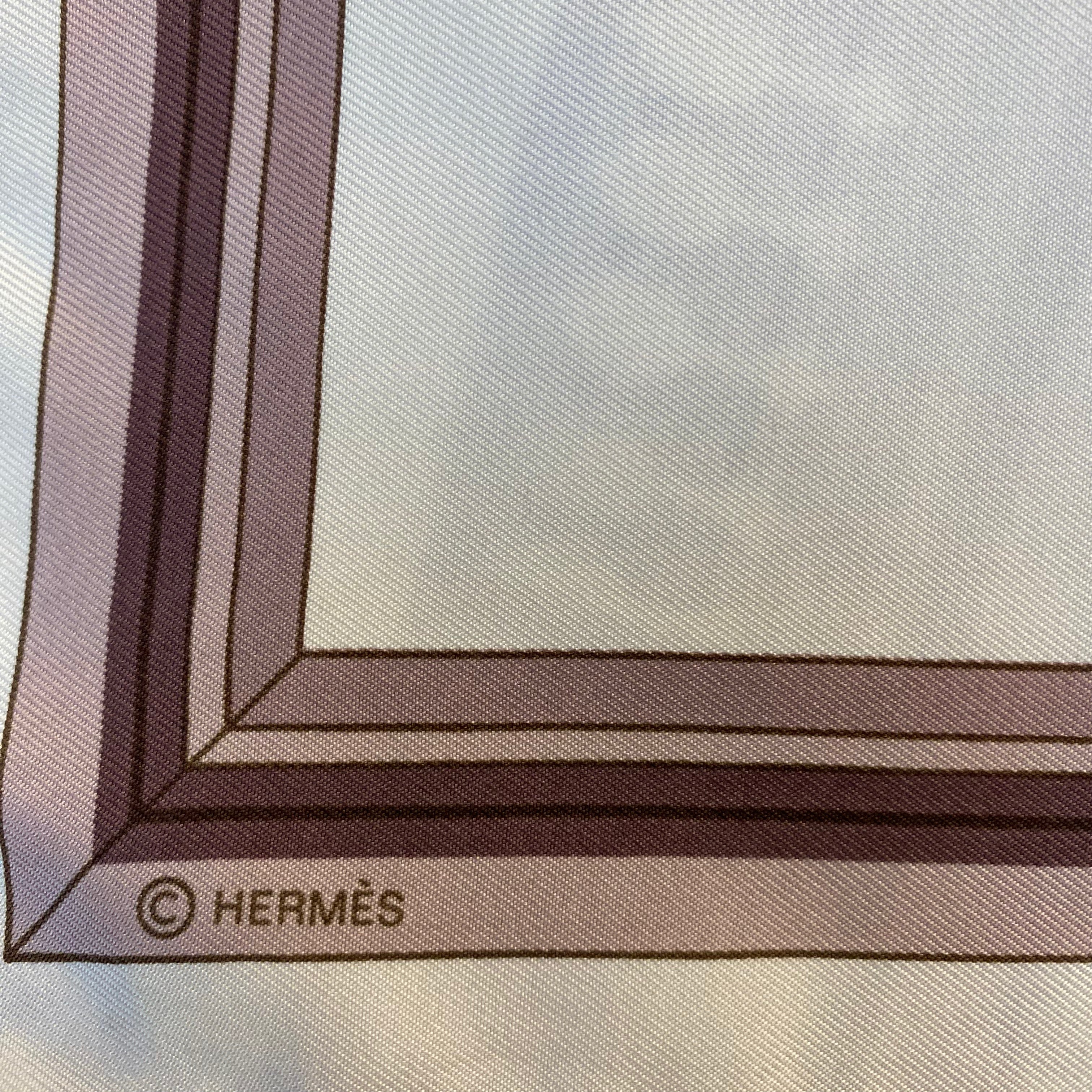 Hermès Quai aux Fleurs Silk Scarf