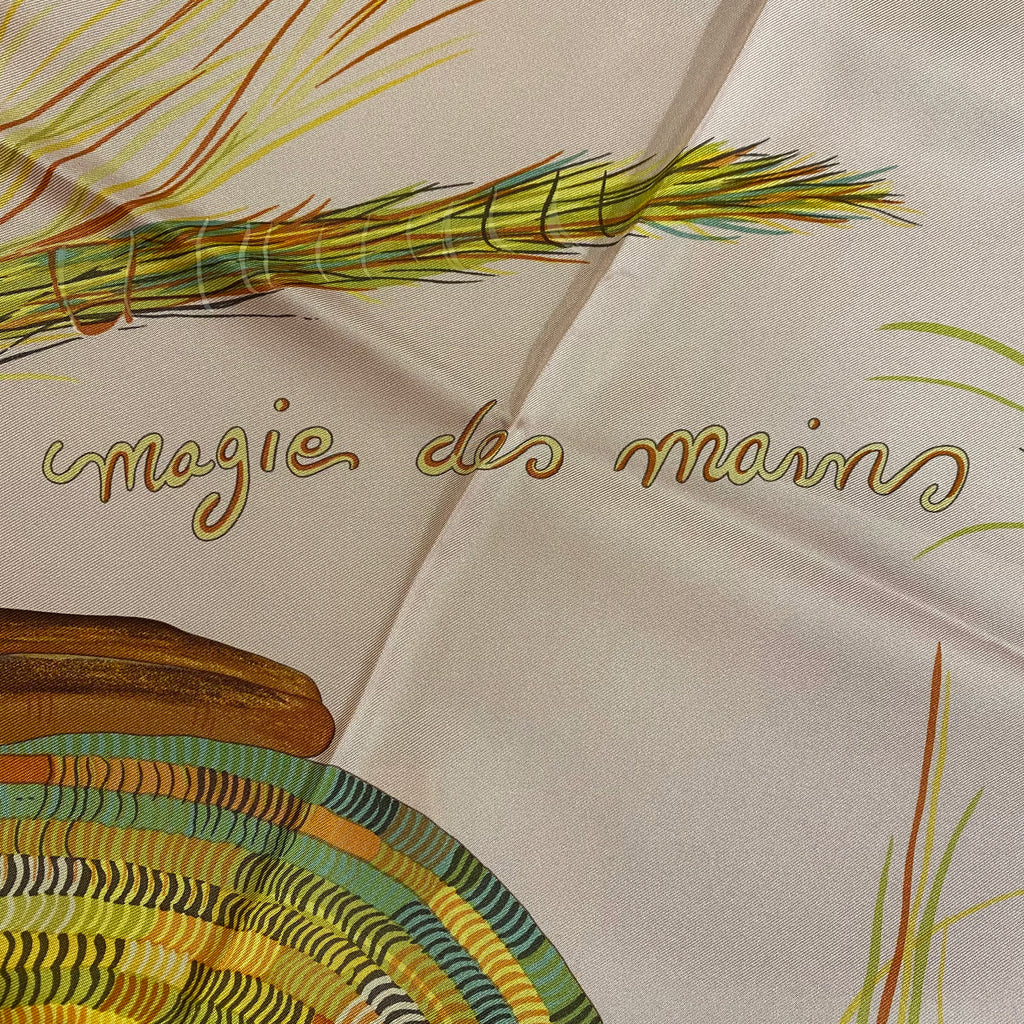 Boxed Hermès Magie des Mains Silk Scarf