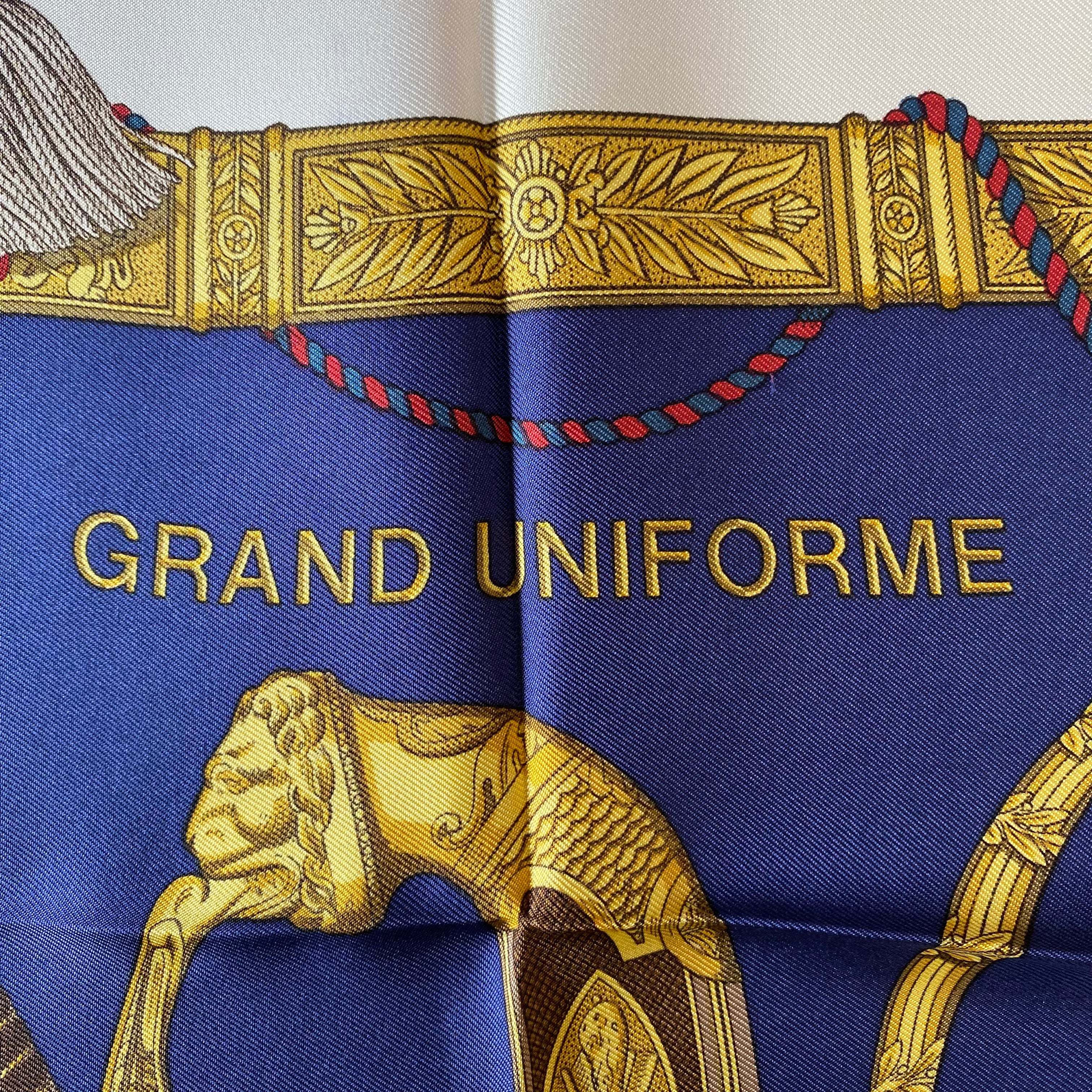 Hermès Grand Uniforme Silk Scarf