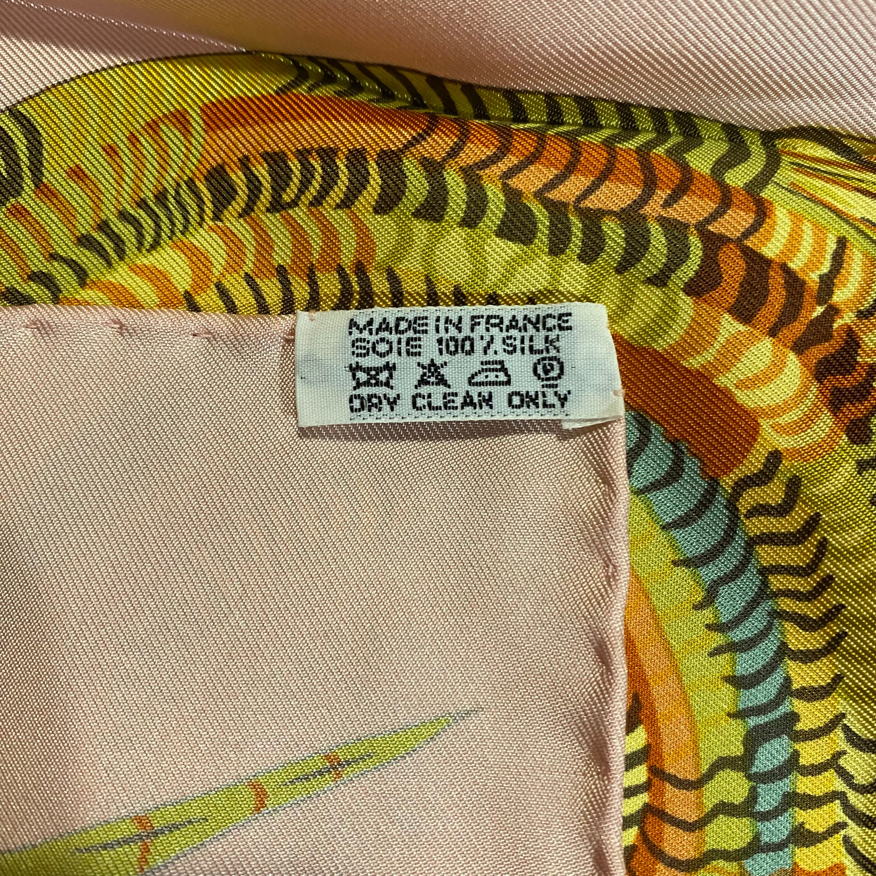 Boxed Hermès Magie des Mains Silk Scarf