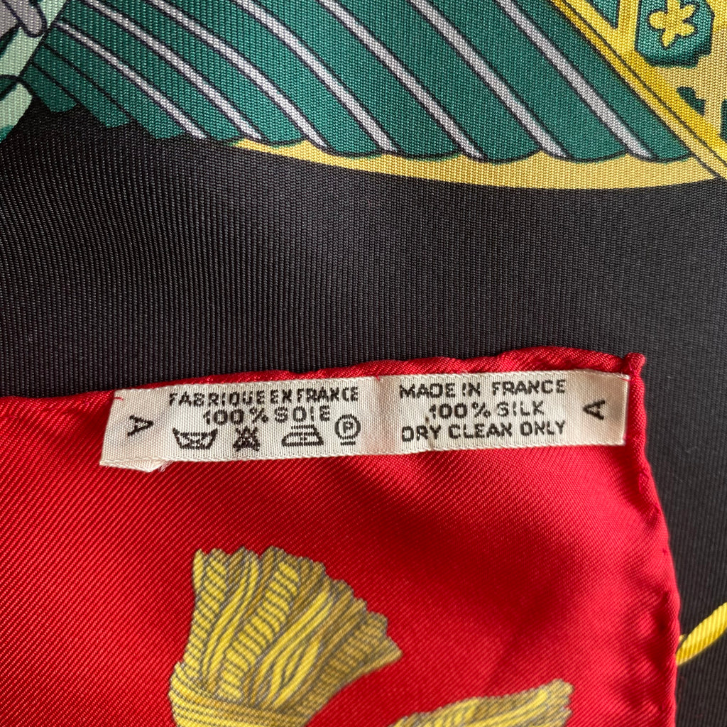 Hermès Vue du Carrosse de la Galère la Réale Silk Scarf