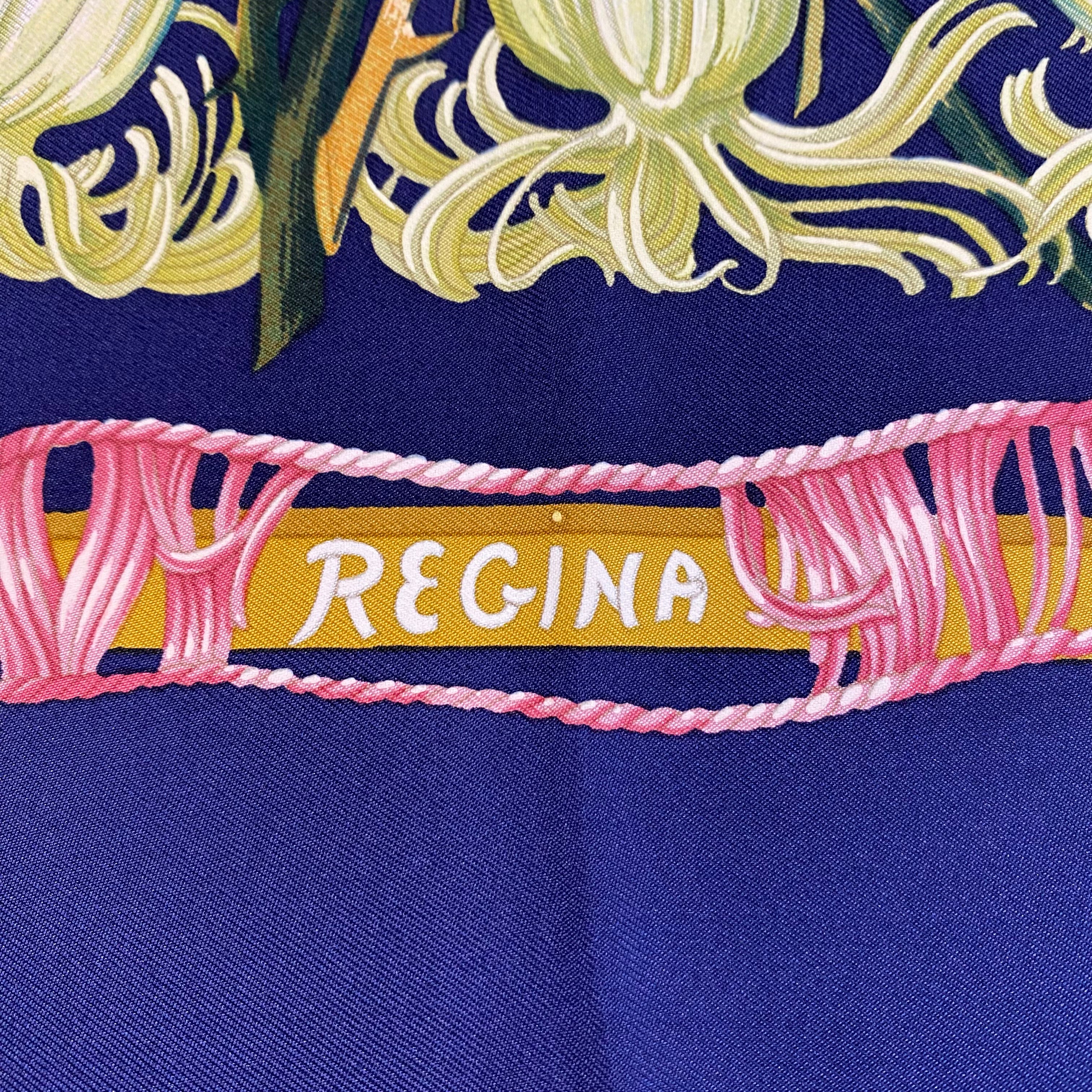 Hermès Regina Silk Scarf