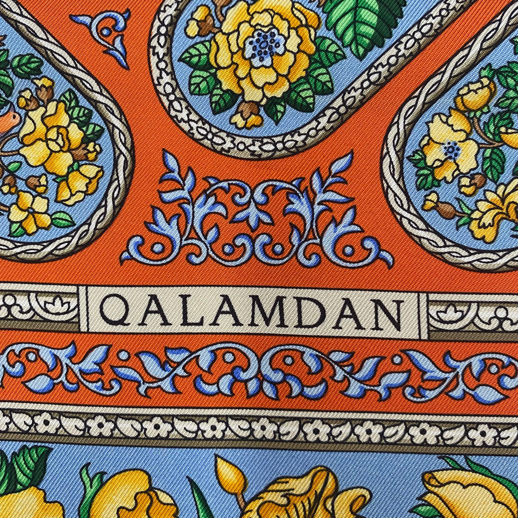 Hermès Qalamdan Silk Scarf