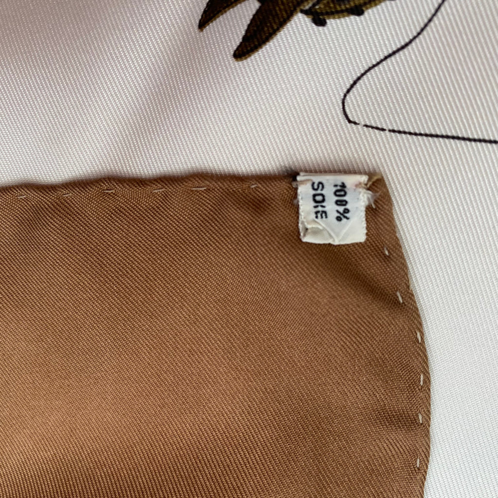 Hermès Equipages Silk Scarf