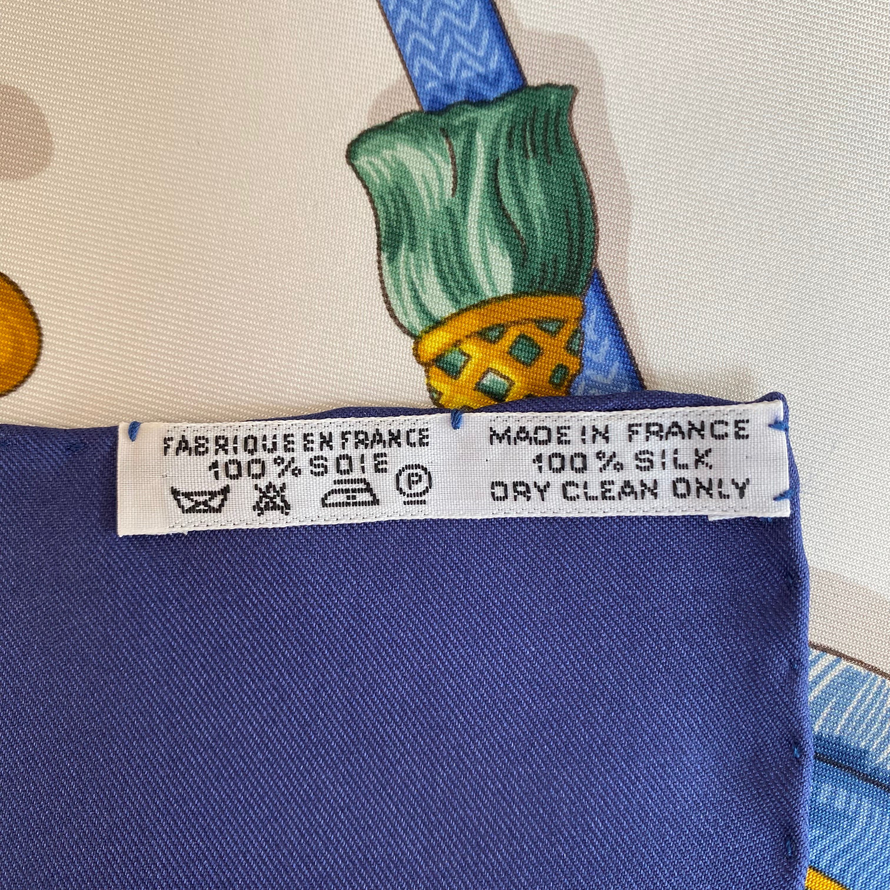 Brand New Boxed Hermès Mémoire d’Hermès Silk Scarf