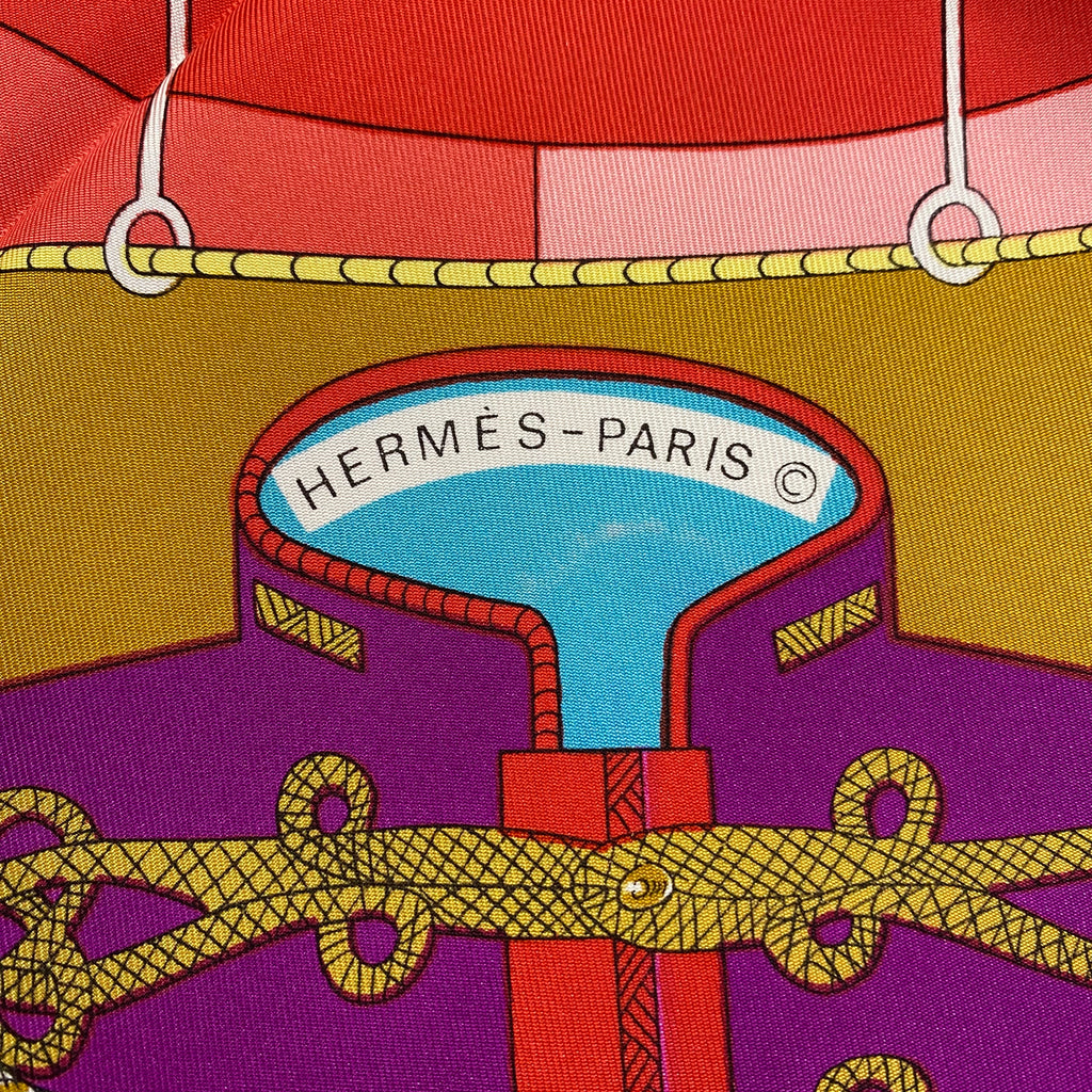 Hermès Circus Silk Scarf