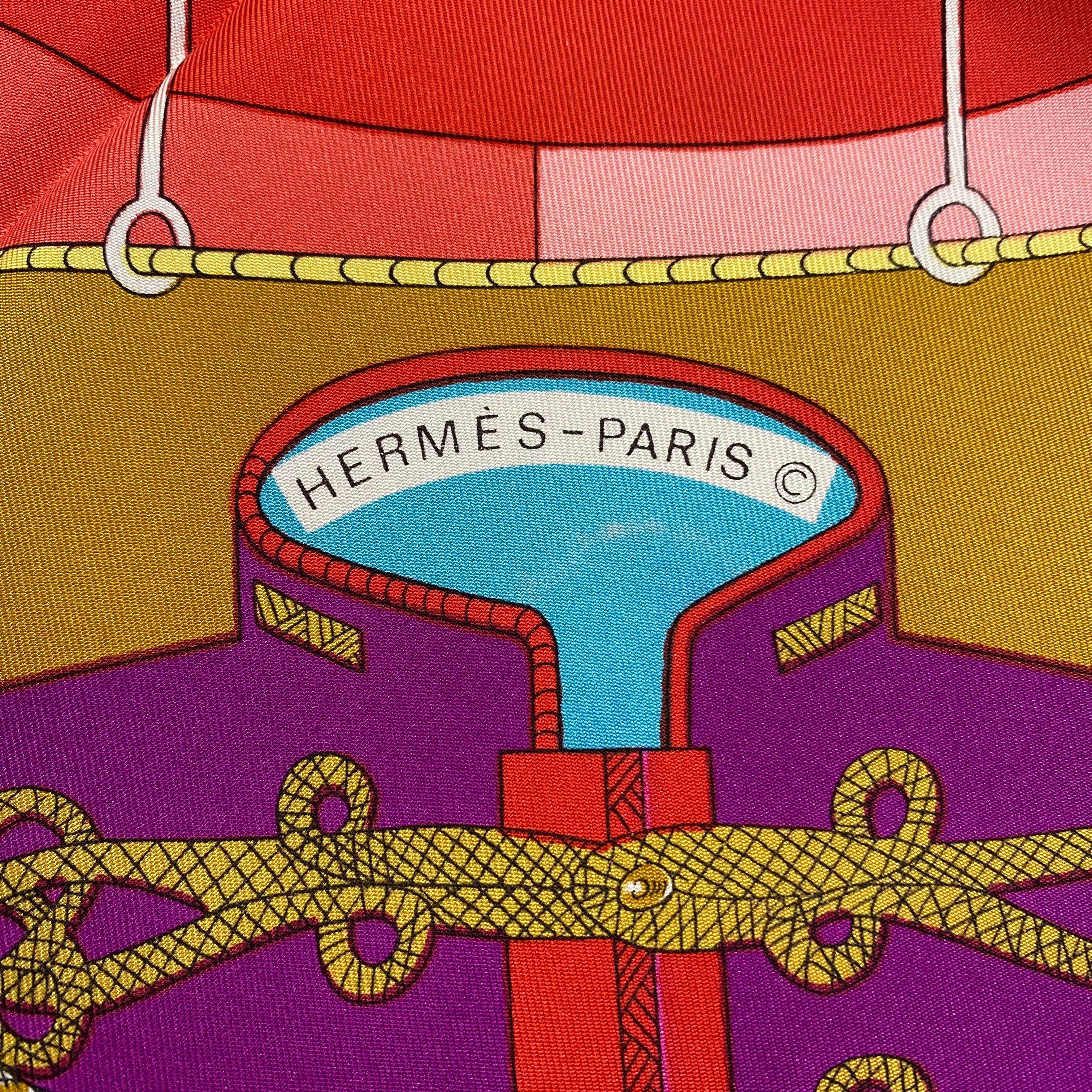 Hermès Circus Silk Scarf