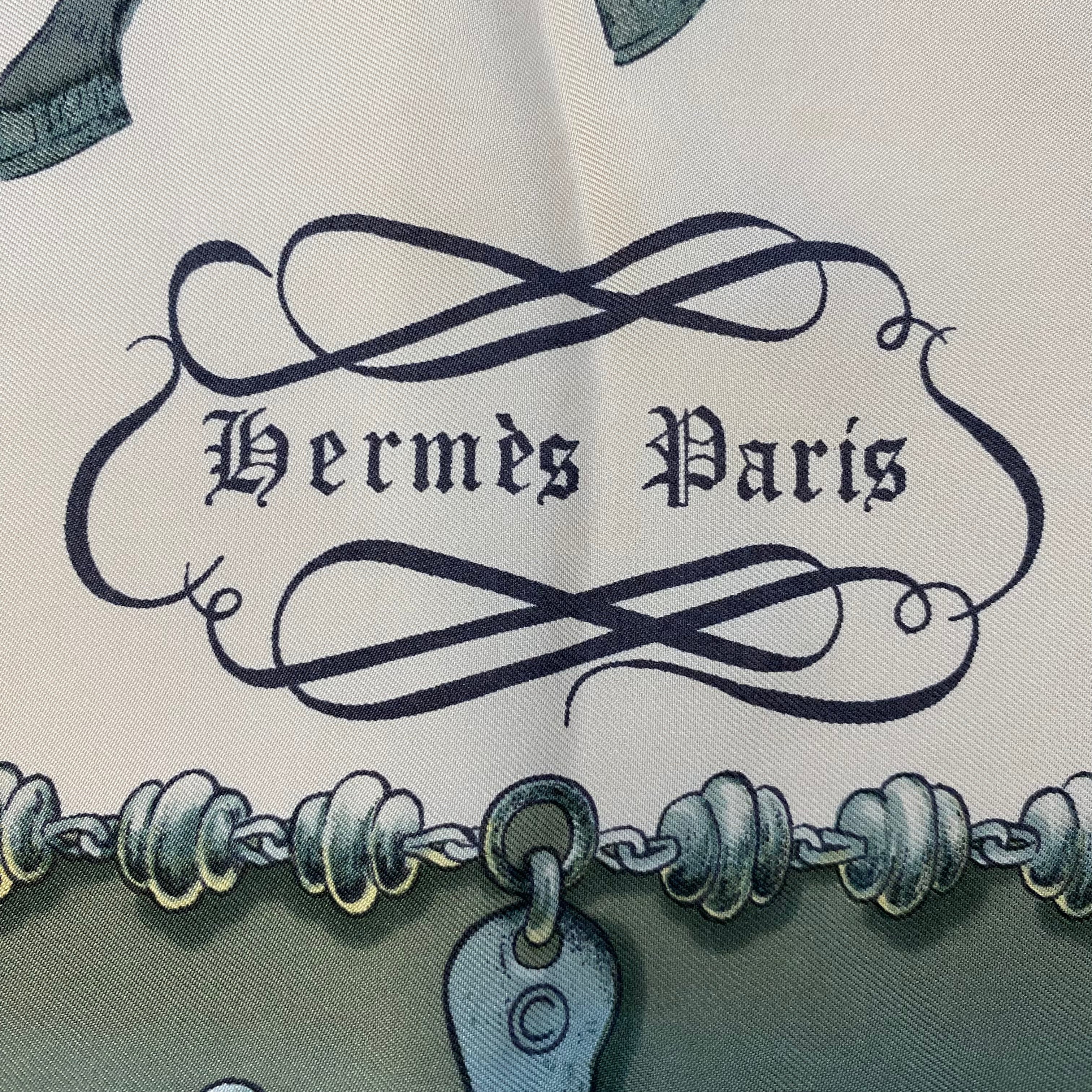 Hermès Palefroi Silk Scarf
