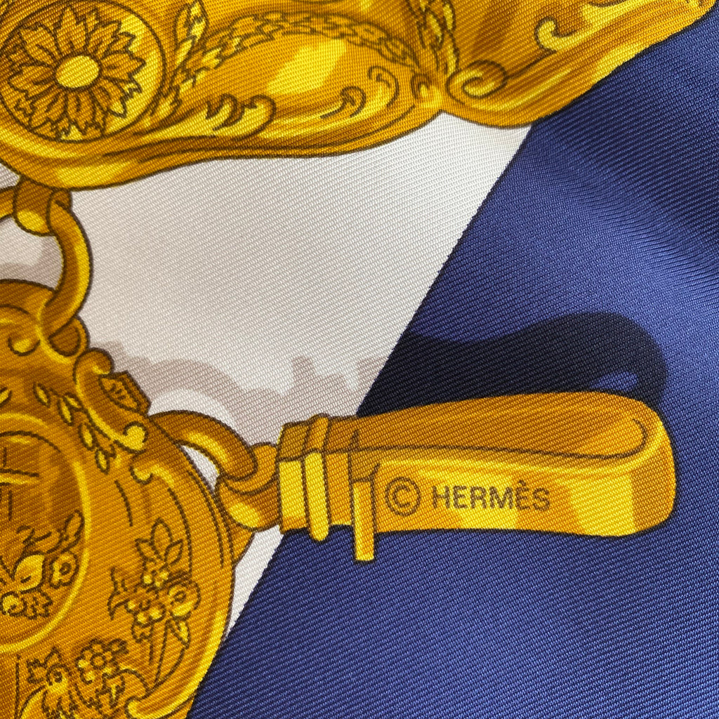 Brand New Boxed Hermès Mémoire d’Hermès Silk Scarf