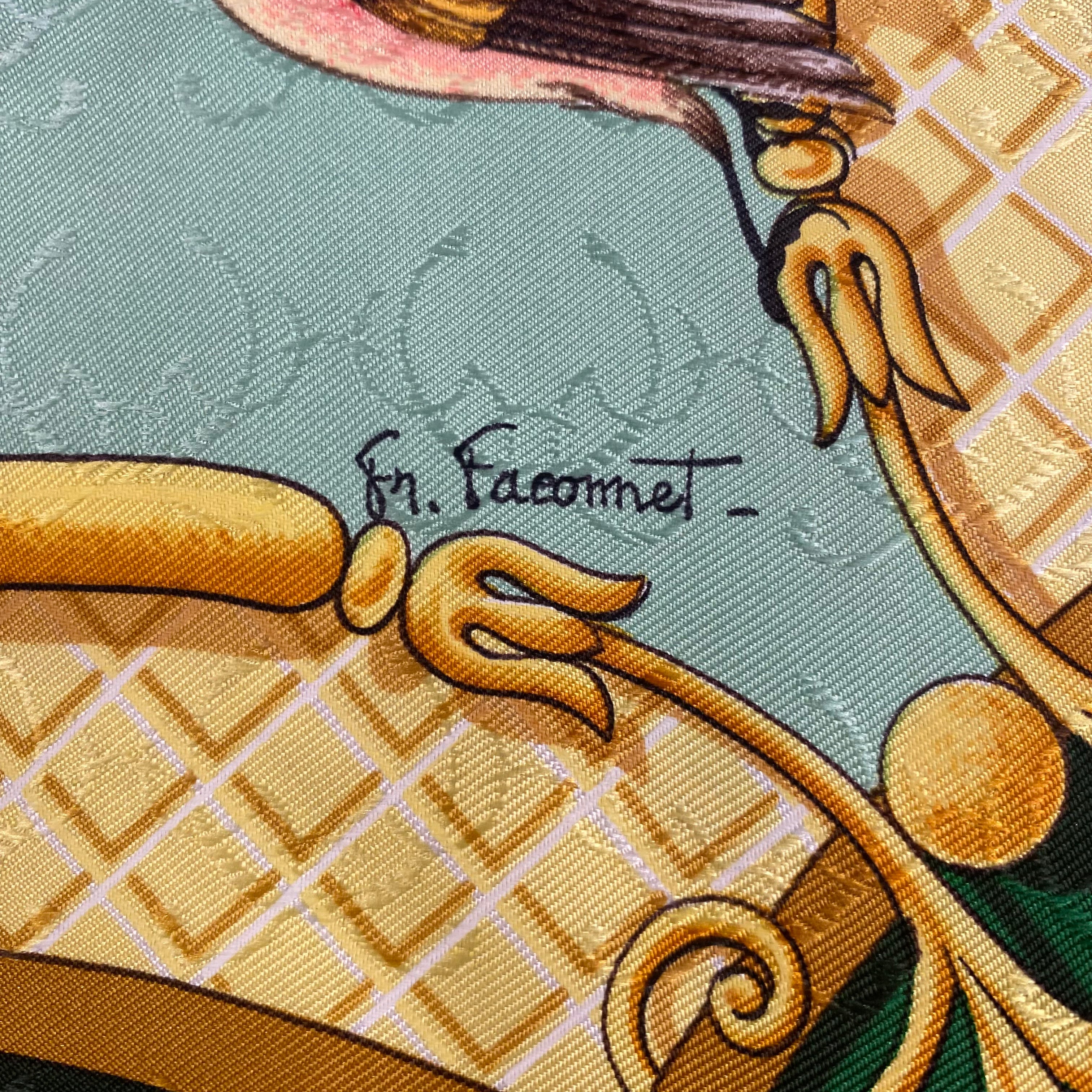 Hermès La Clé des Champs Silk Scarf