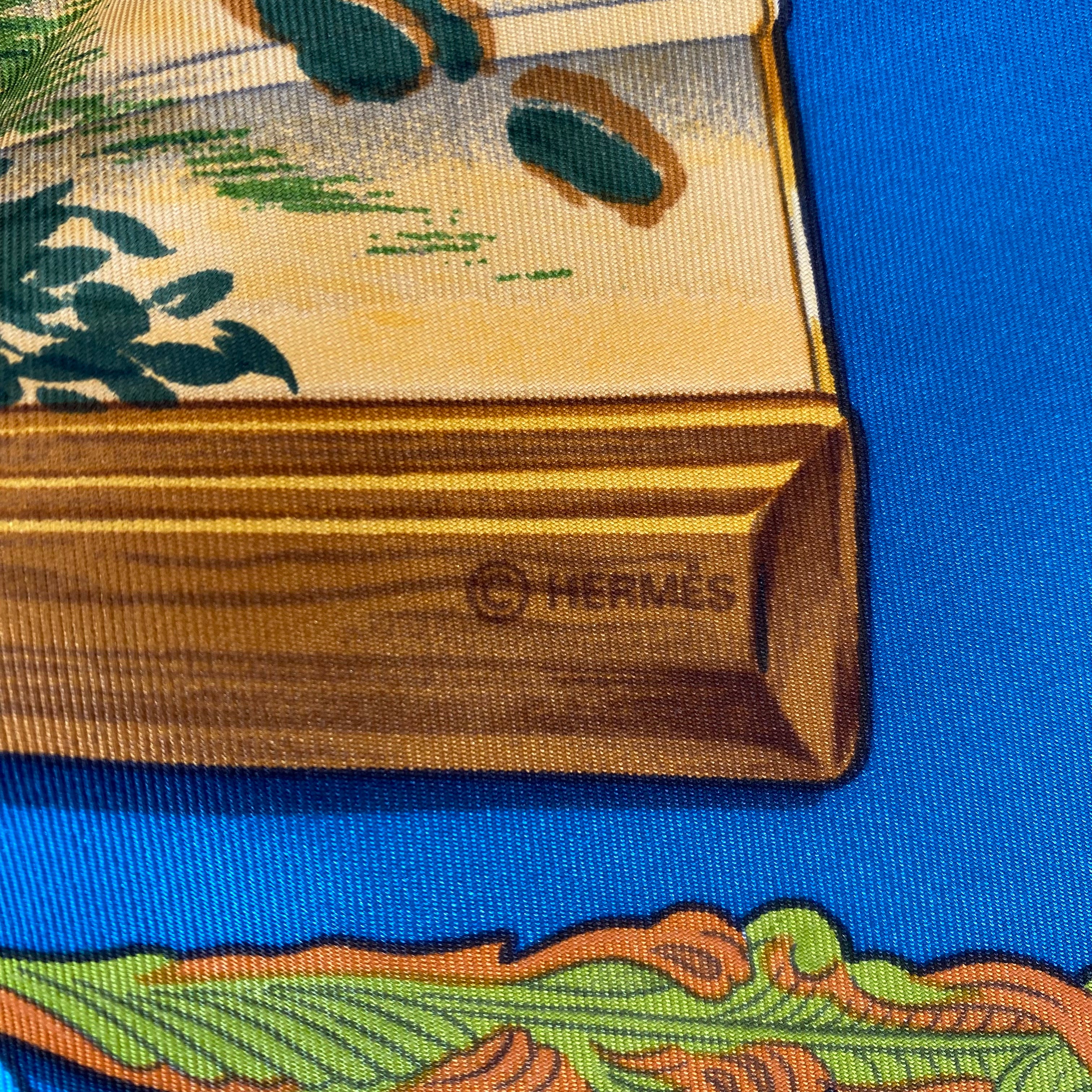 Brand New Boxed Hermès Brise de Charme Silk Scarf