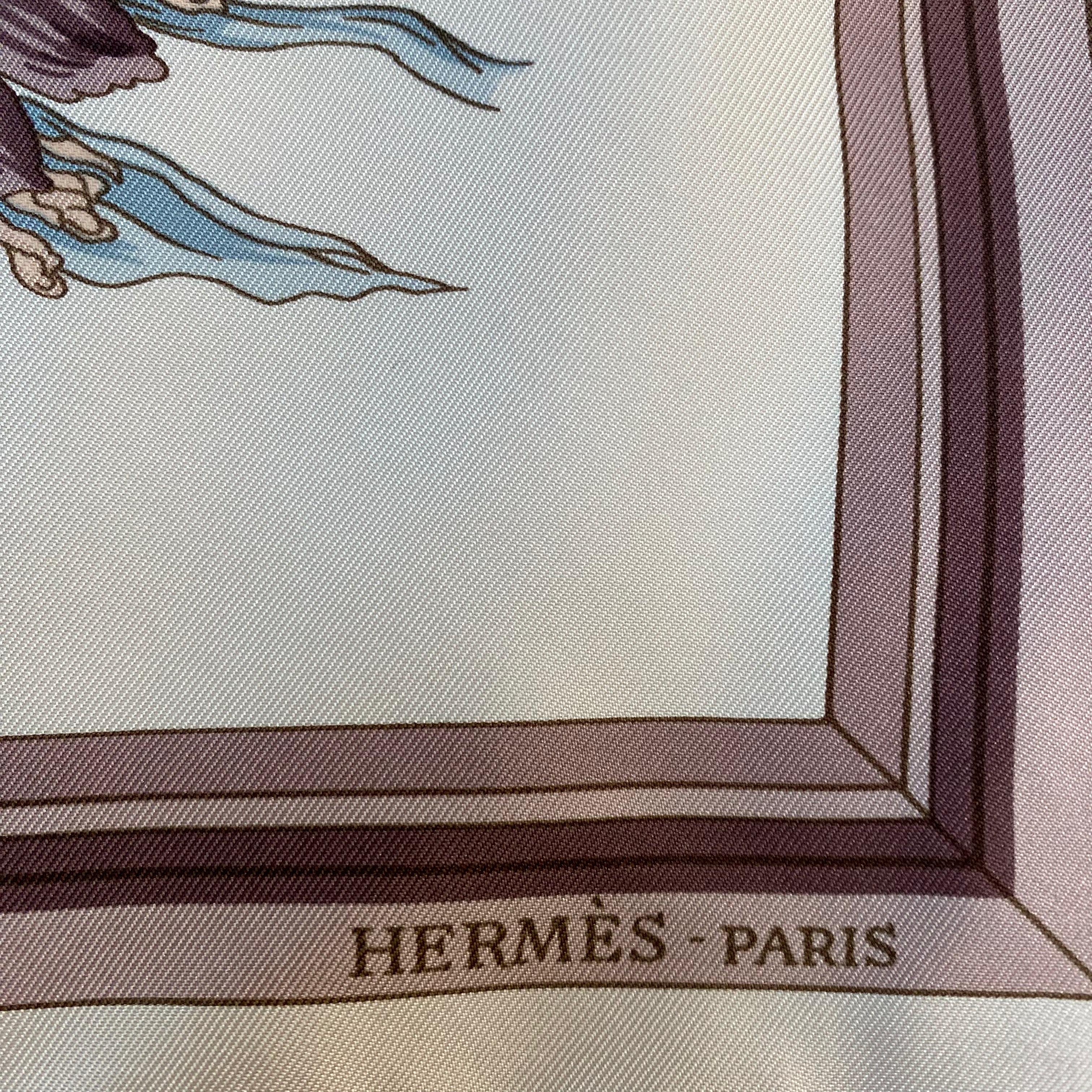 Hermès Quai aux Fleurs Silk Scarf