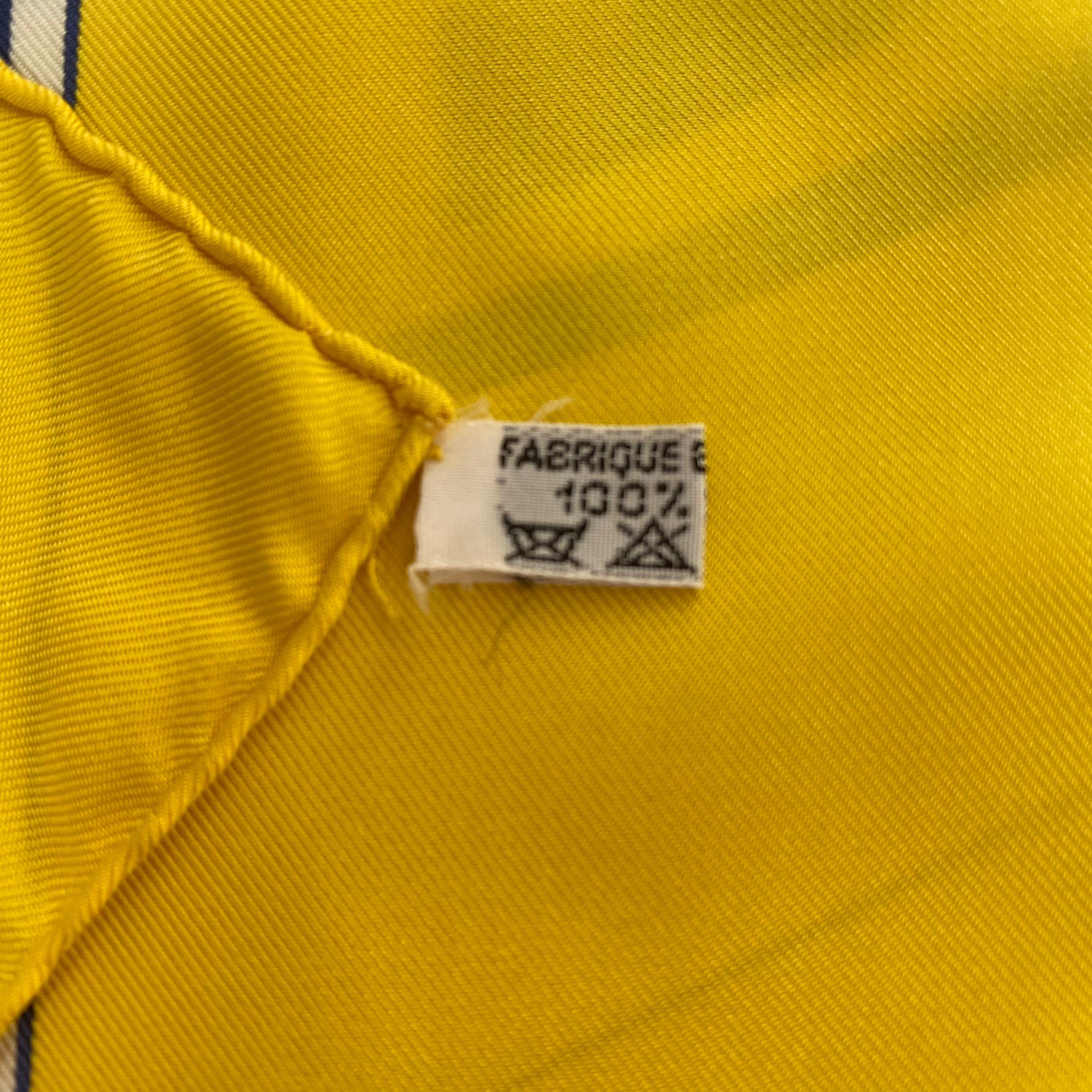 Hermès Ex Libris Silk Scarf