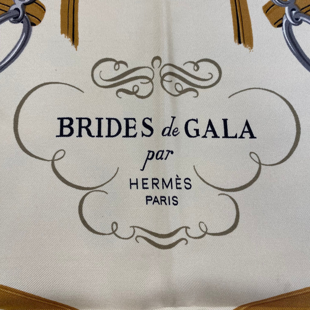 Immaculate Hermès Brides de Gala Silk Scarf