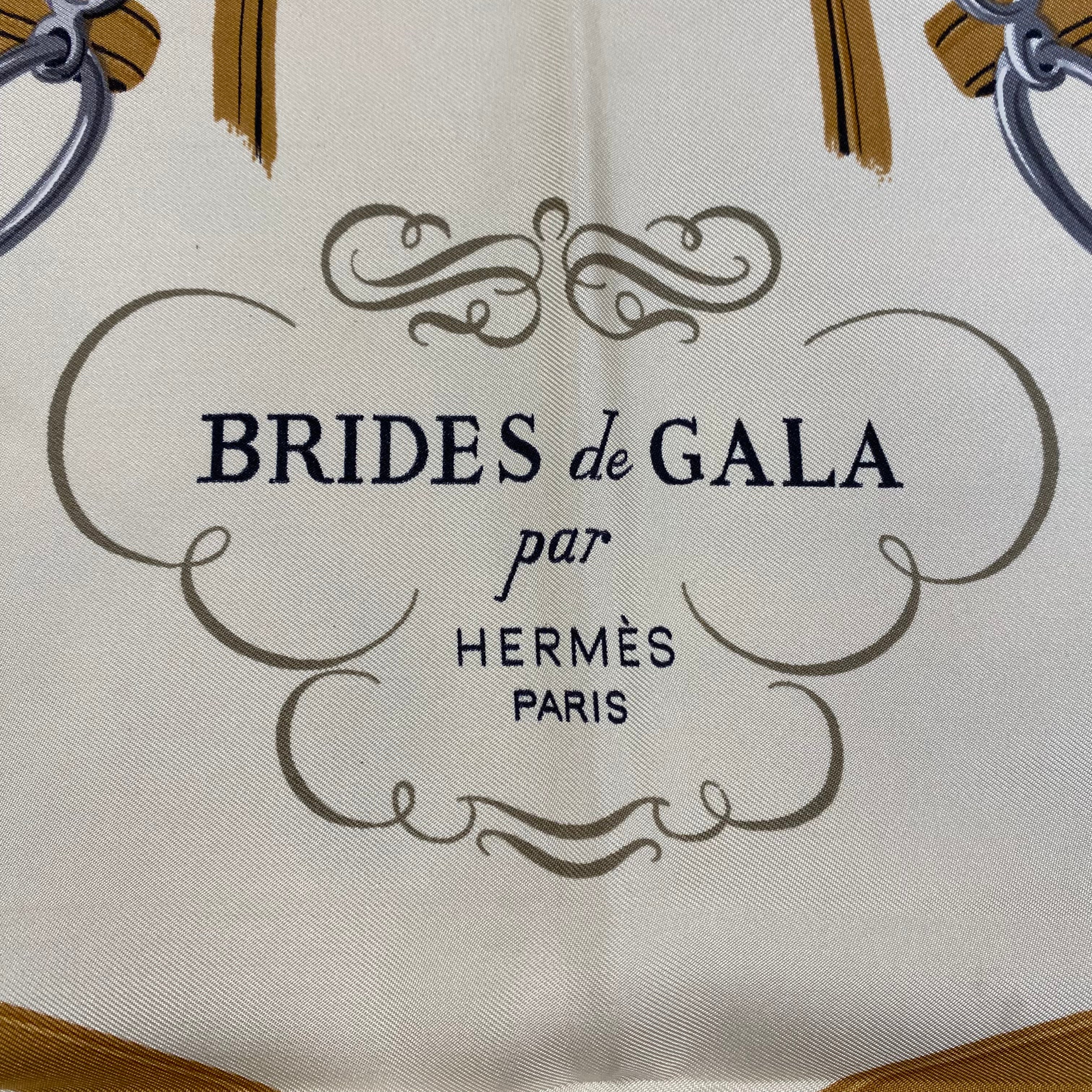 Immaculate Hermès Brides de Gala Silk Scarf