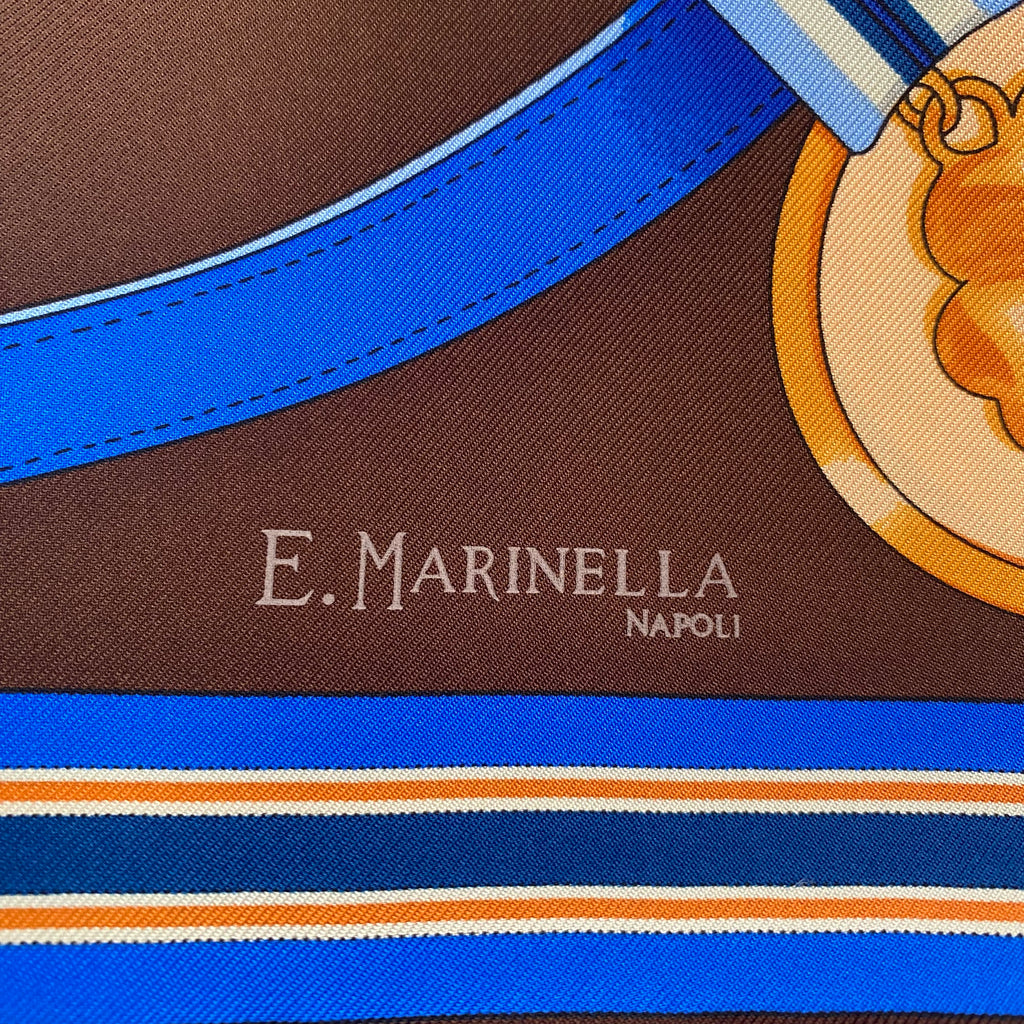 Brand New E Marinella Silk Scarf