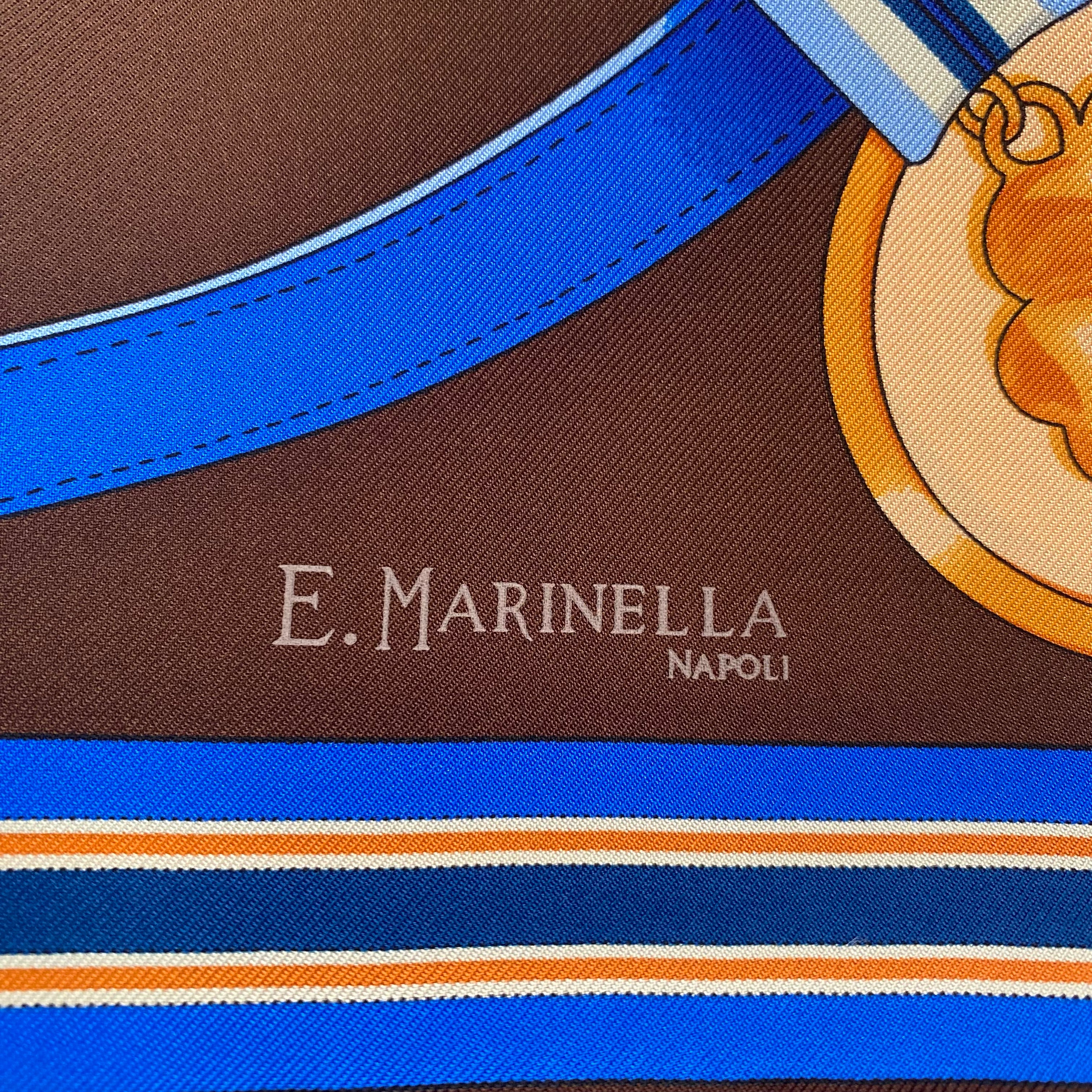 Brand New E Marinella Silk Scarf