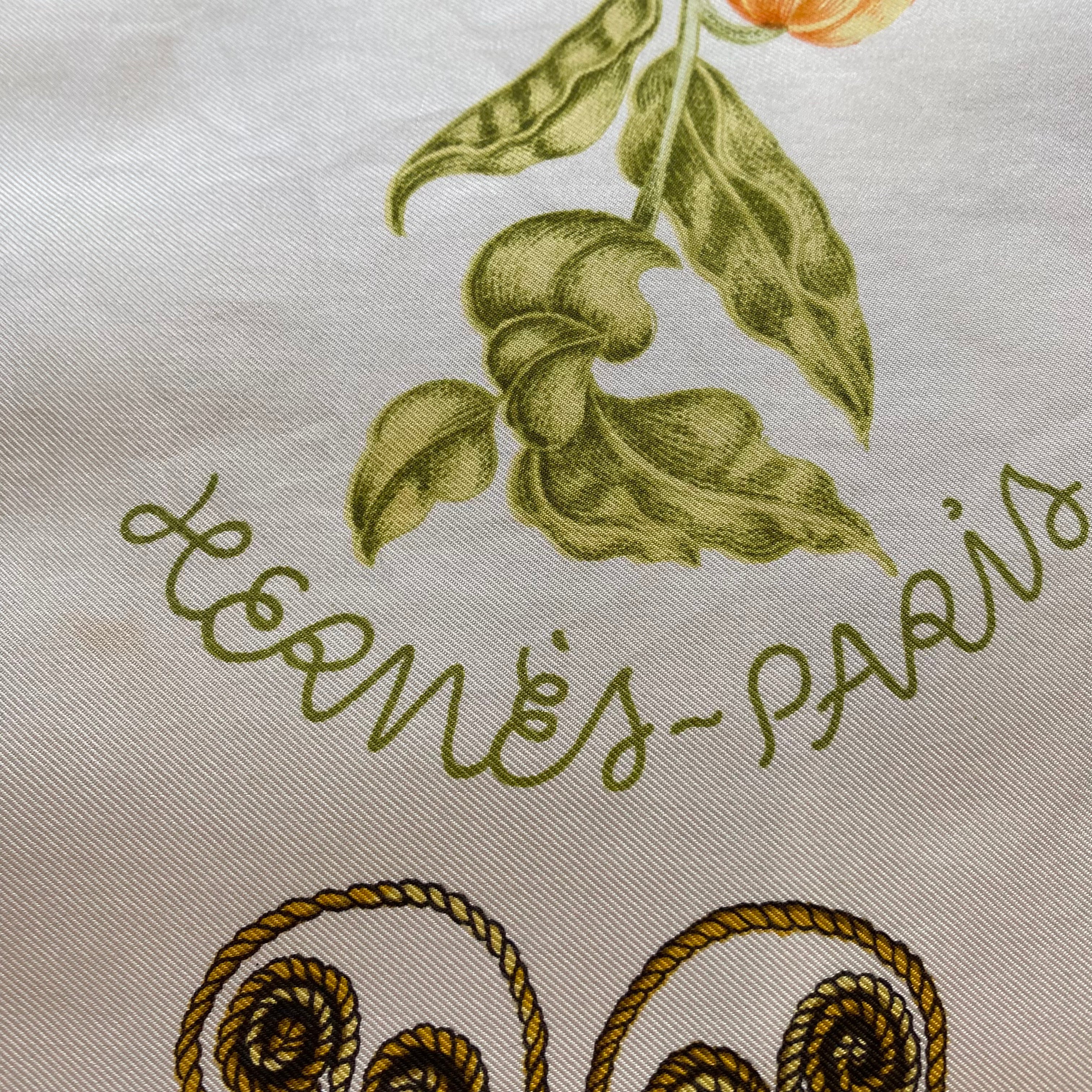 Hermès Arabesques Vintage Silk Scarf Rare