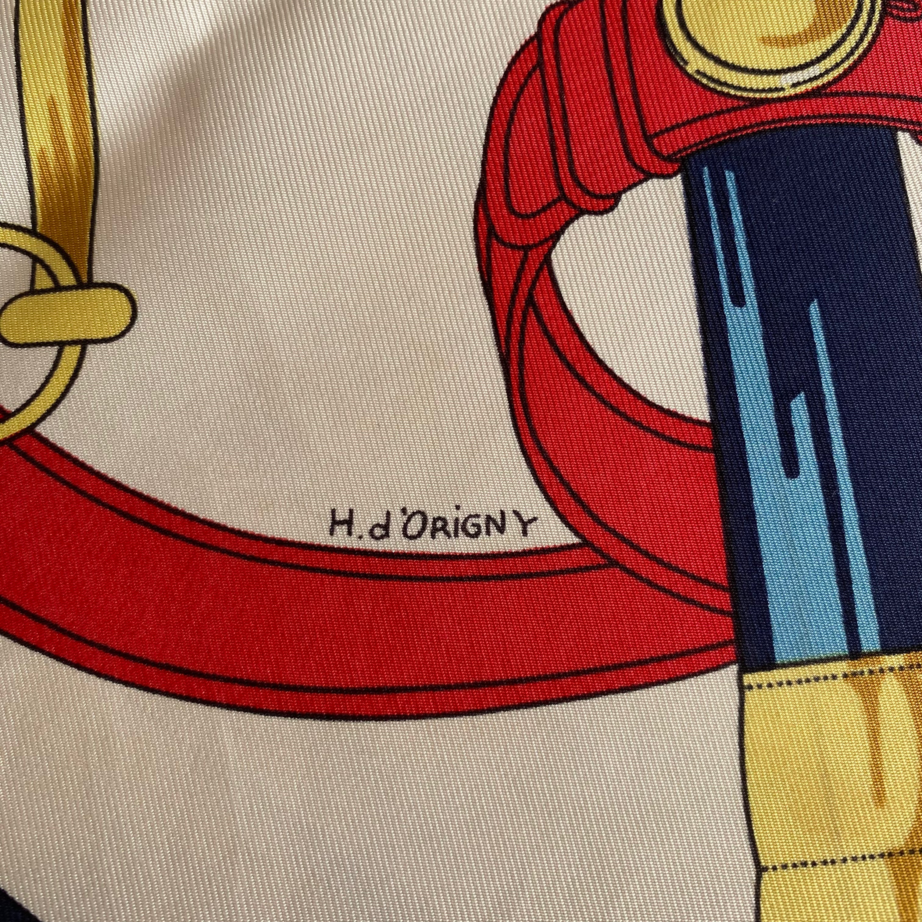 Hermès Eperon D’Or Silk Scarf