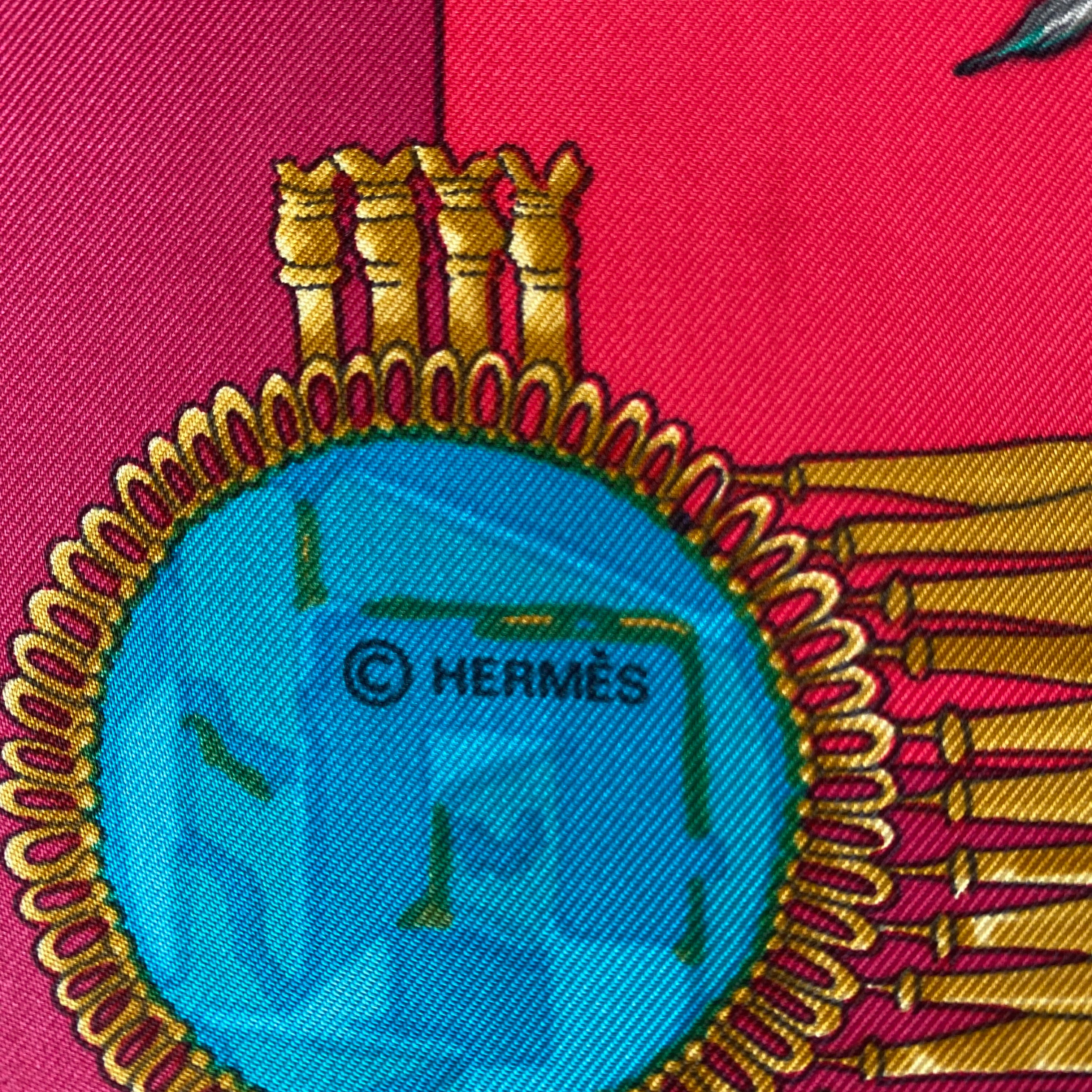 Hermès Mexique Silk Scarf