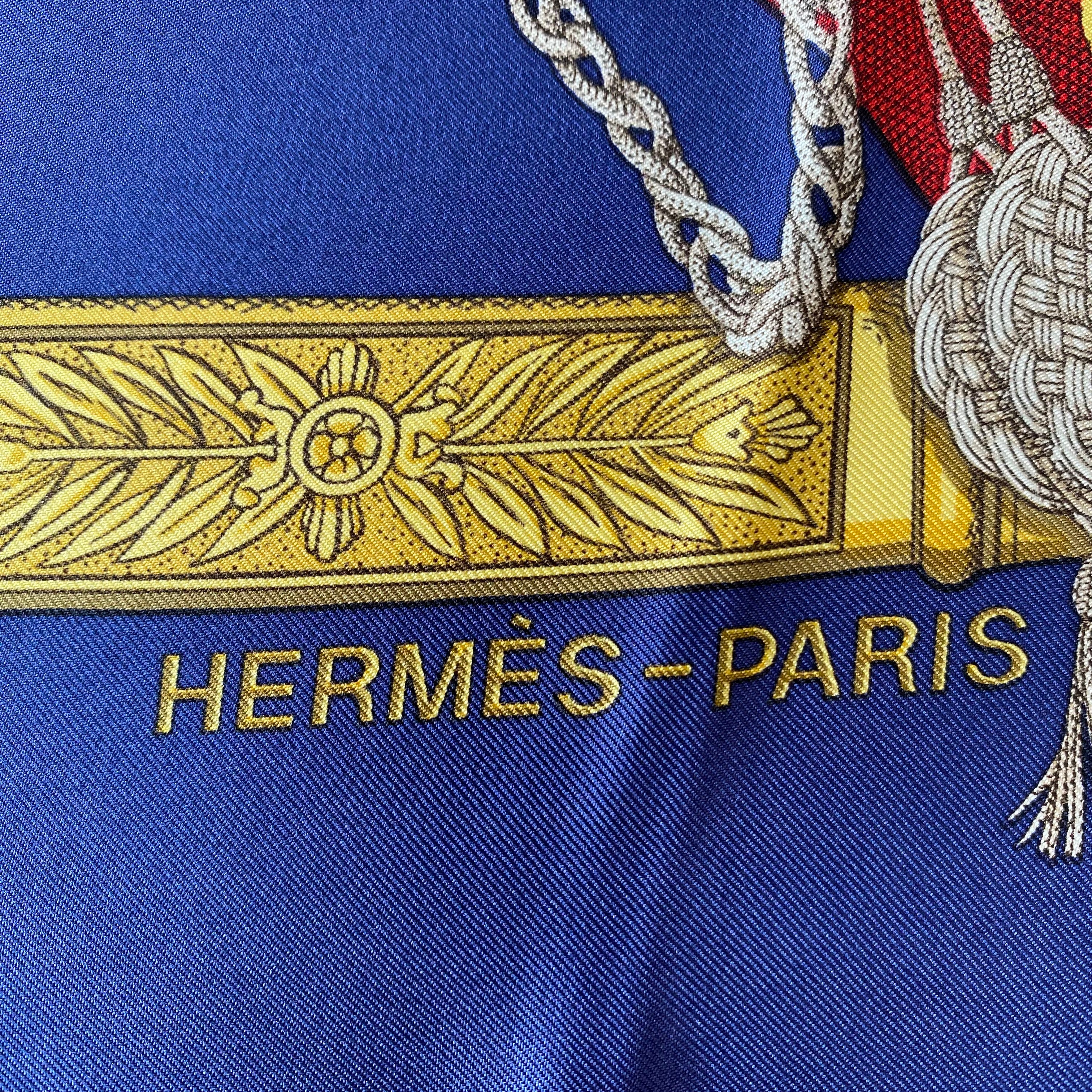 Hermès Grand Uniforme Silk Scarf