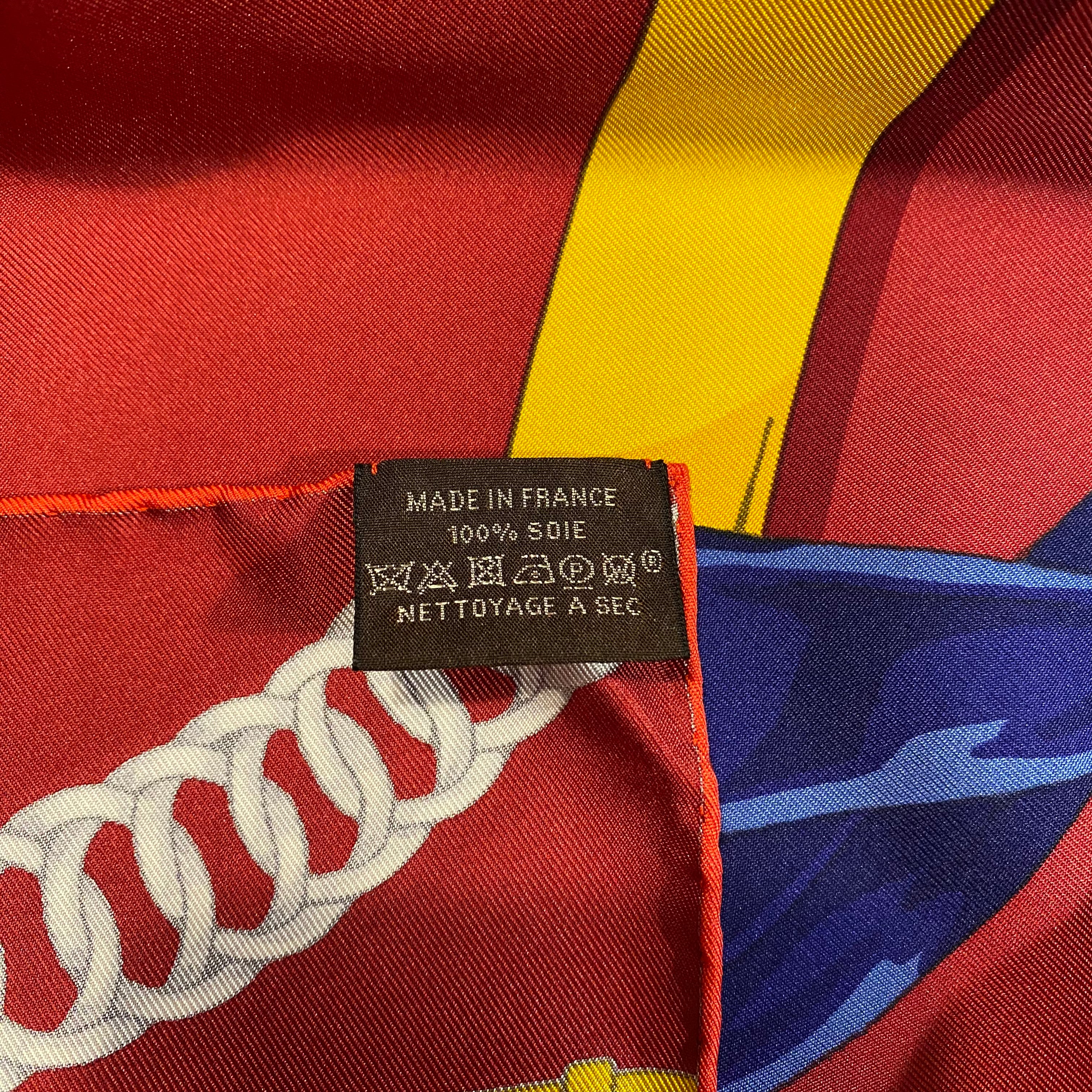 Hermès Grand Manège Silk Scarf Rare