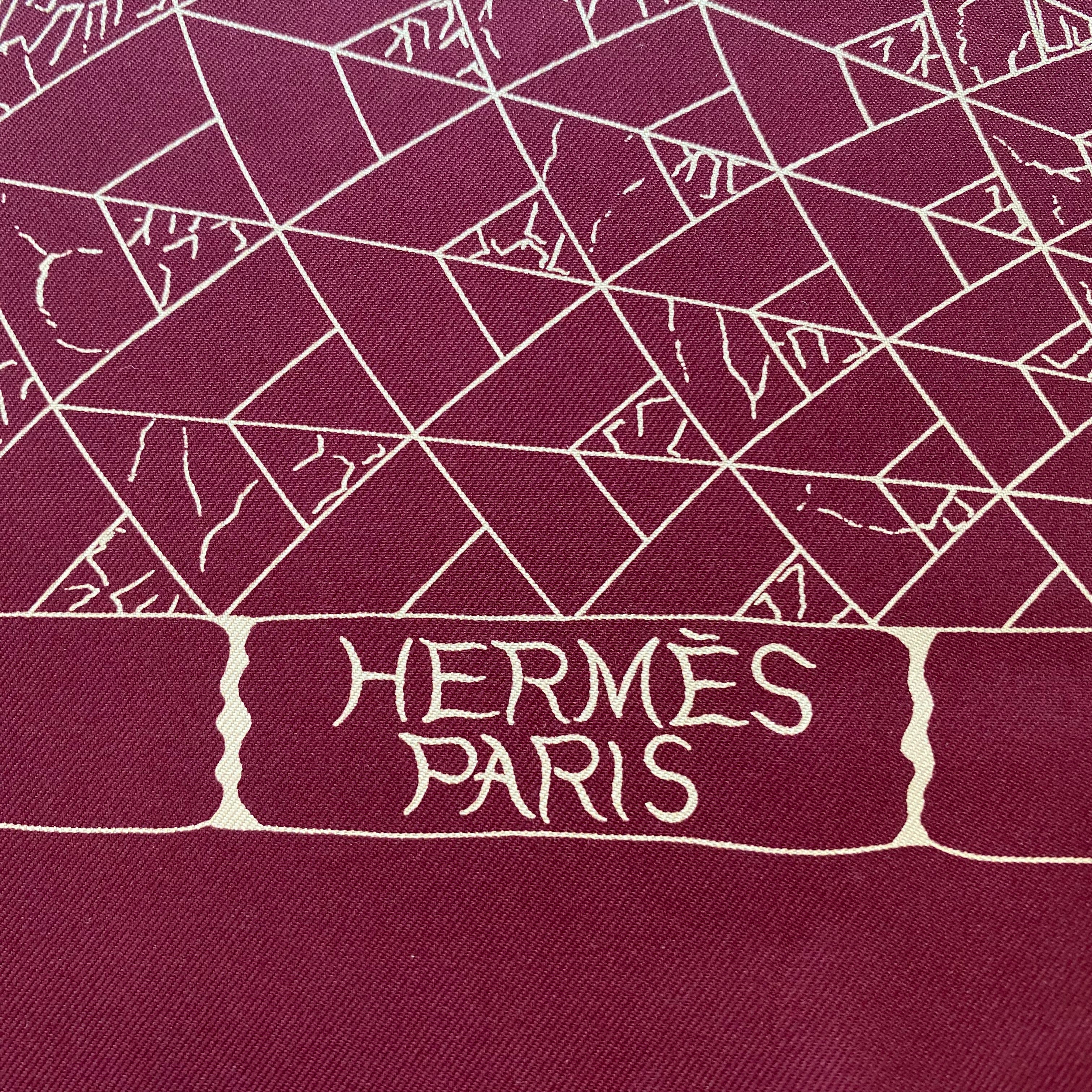 Hermès Trophées de Venise Silk Scarf