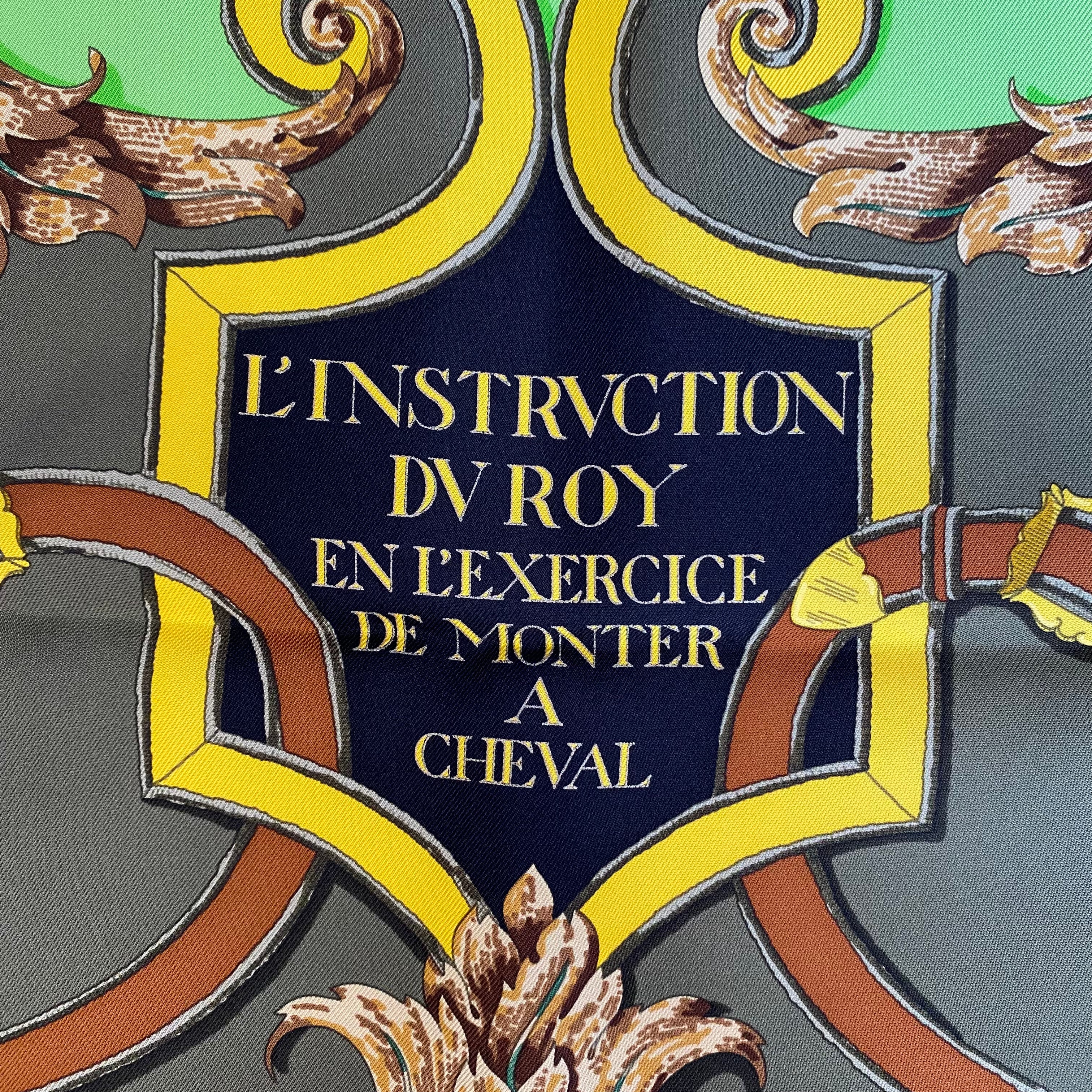 Hermès L’instruction du Roy Silk Scarf