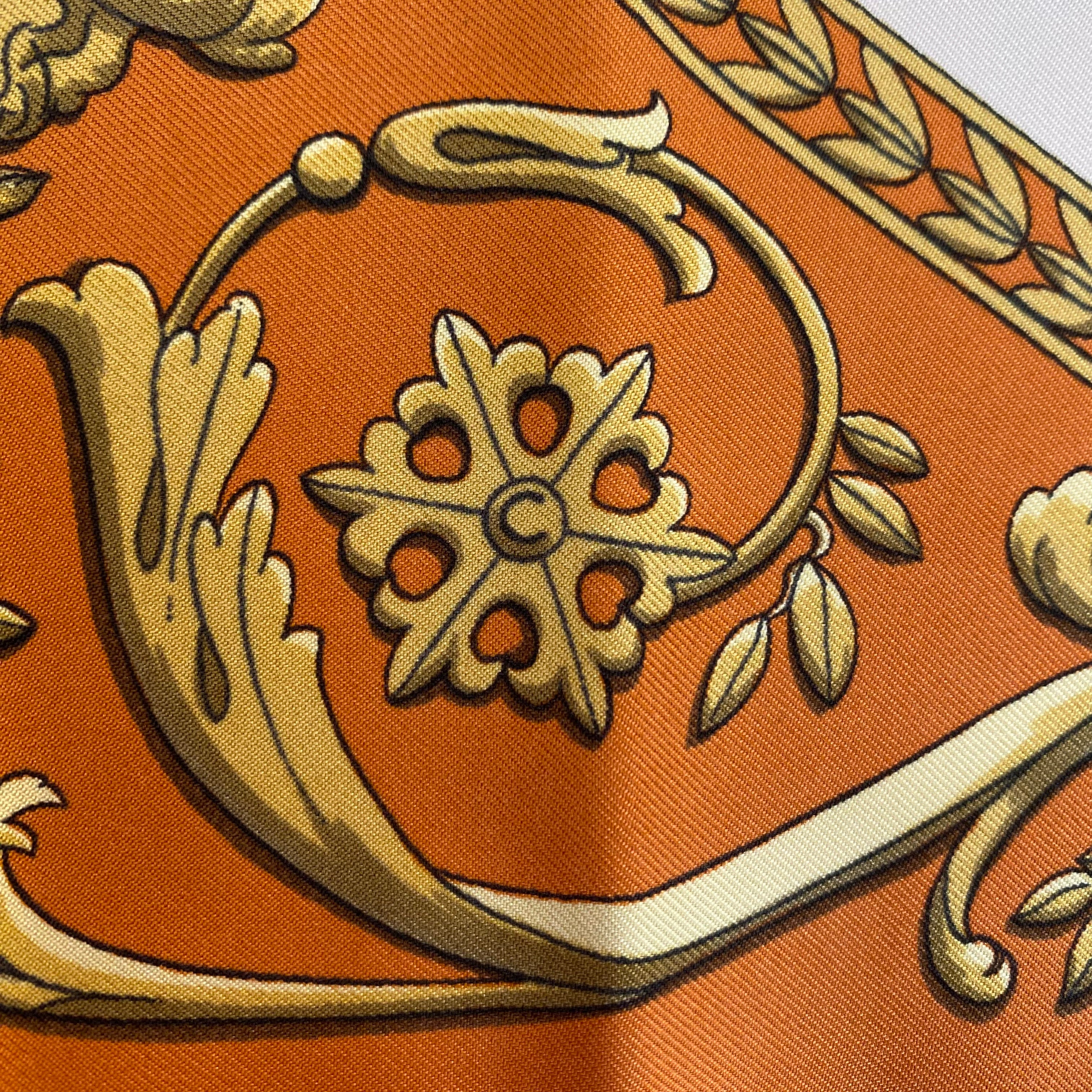 Hermès La Promenade de Langchamps Silk Scarf