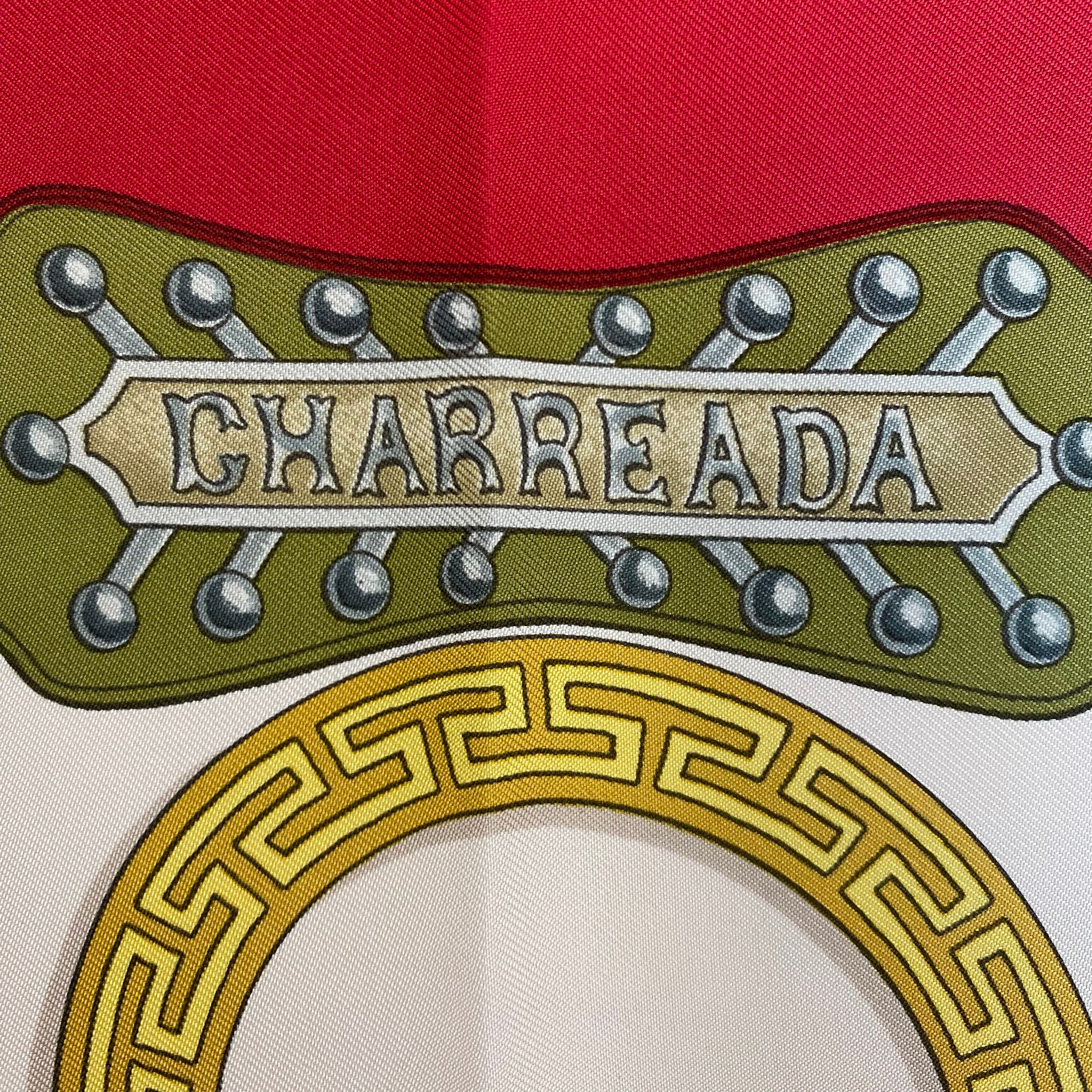 Immaculate Hermès Charreada Silk Scarf