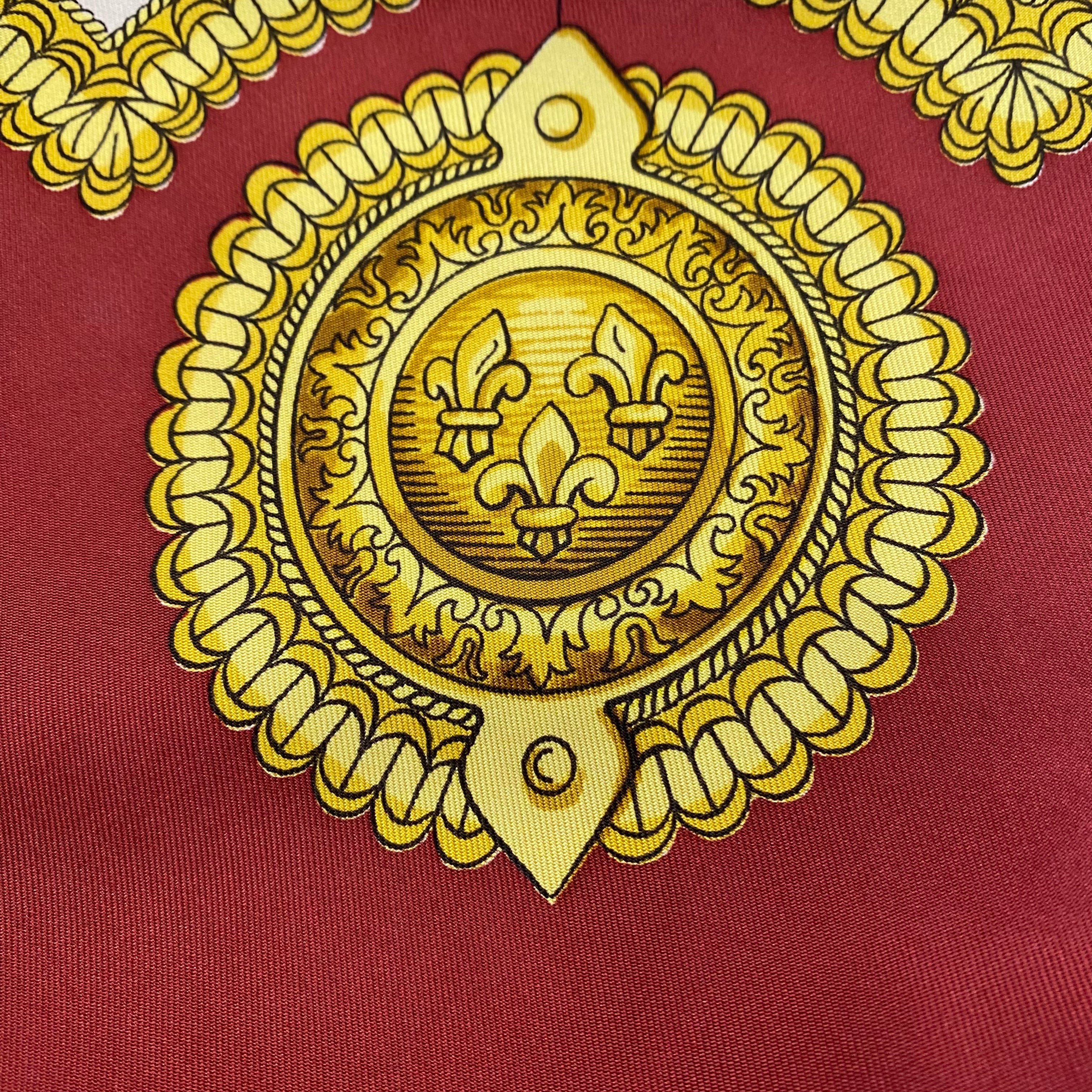 Hermès Selles a Housse Silk Scarf