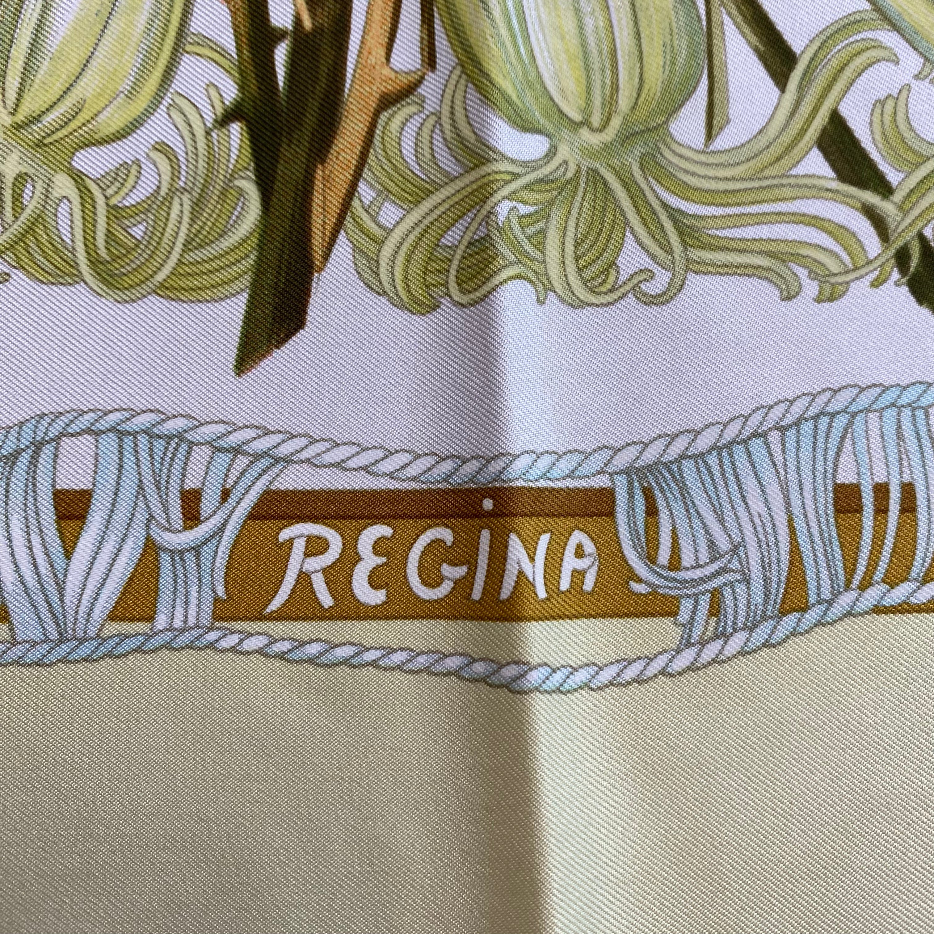Hermès Regina Silk Scarf