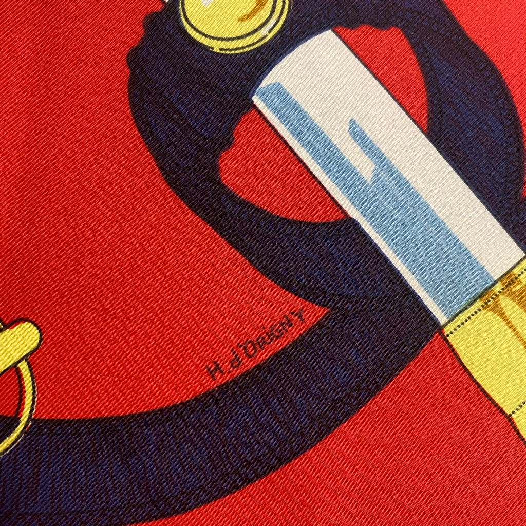 Hermès Eperon D’Or Silk Scarf