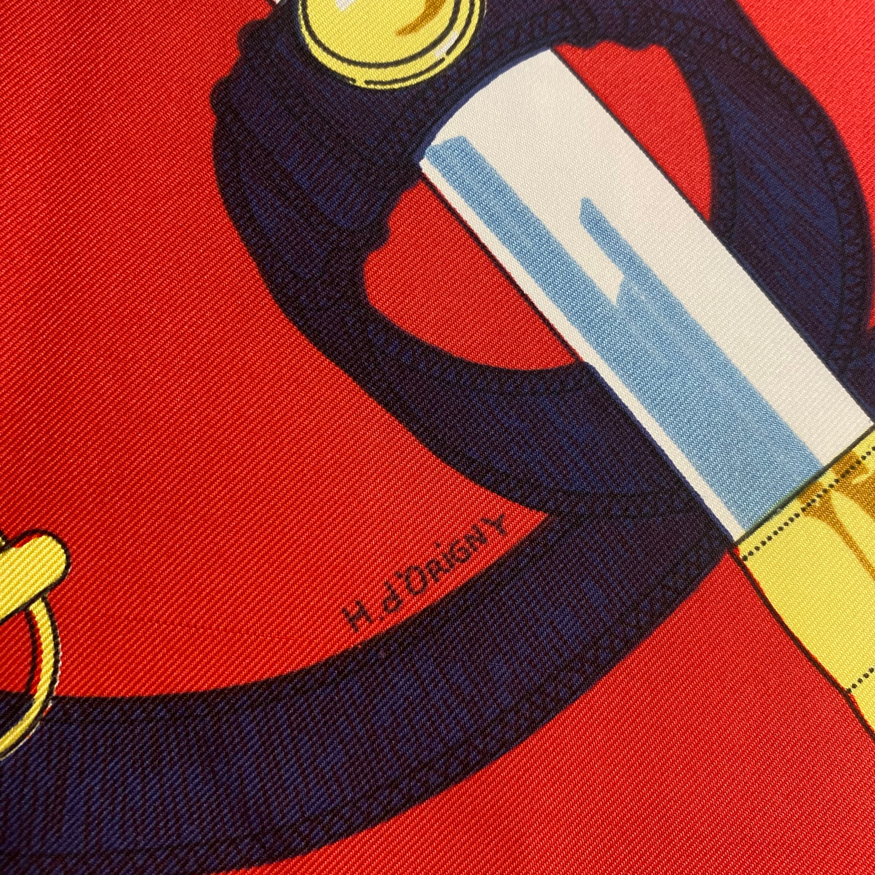 Hermès Eperon D’Or Silk Scarf