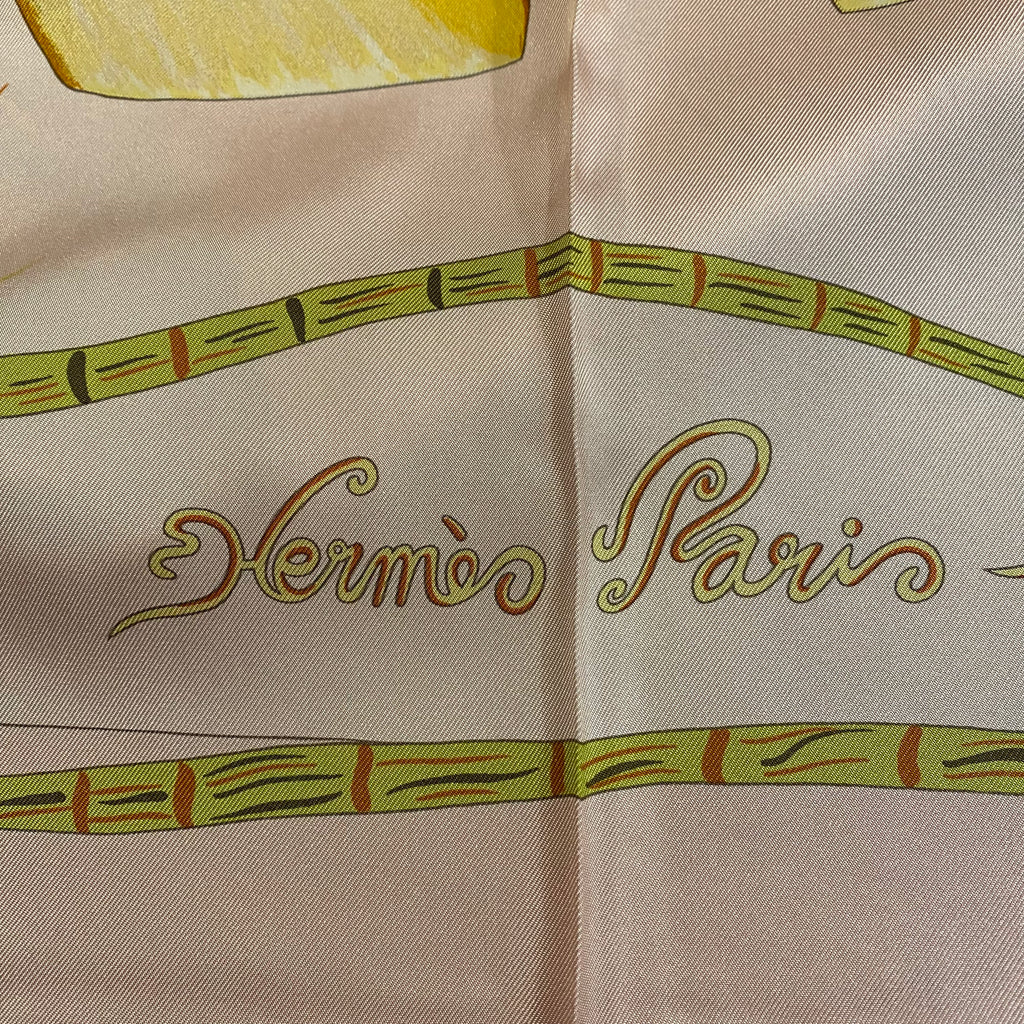 Boxed Hermès Magie des Mains Silk Scarf