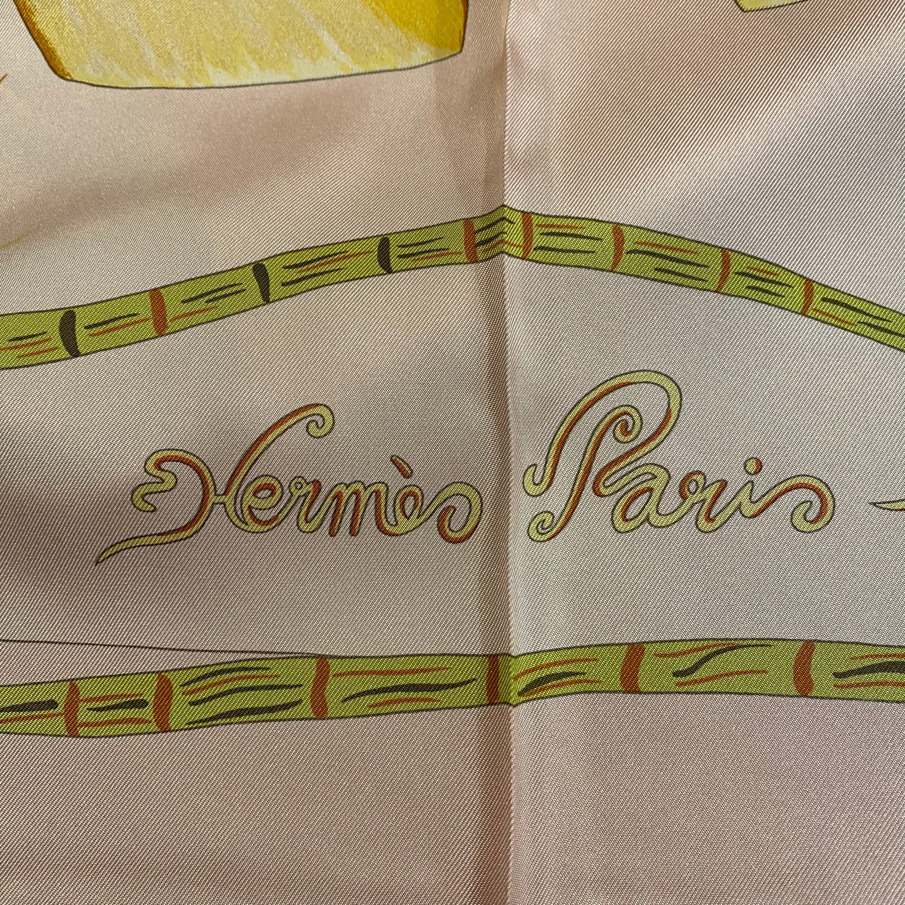 Boxed Hermès Magie des Mains Silk Scarf