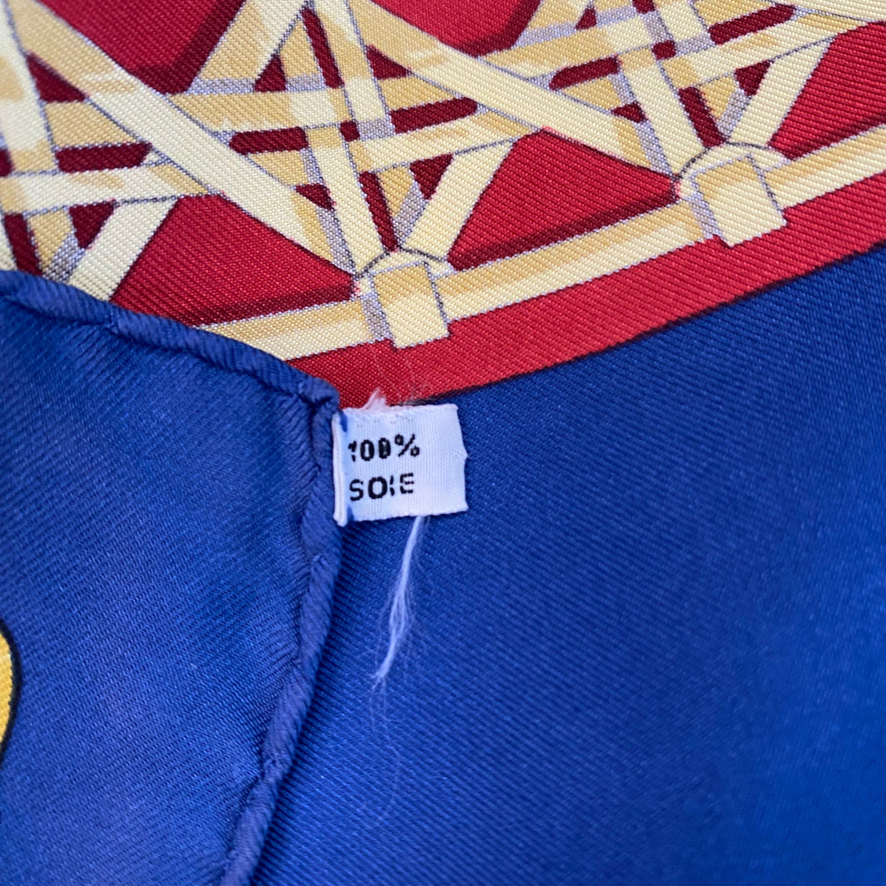 Hermès Feux de Route Silk Scarf