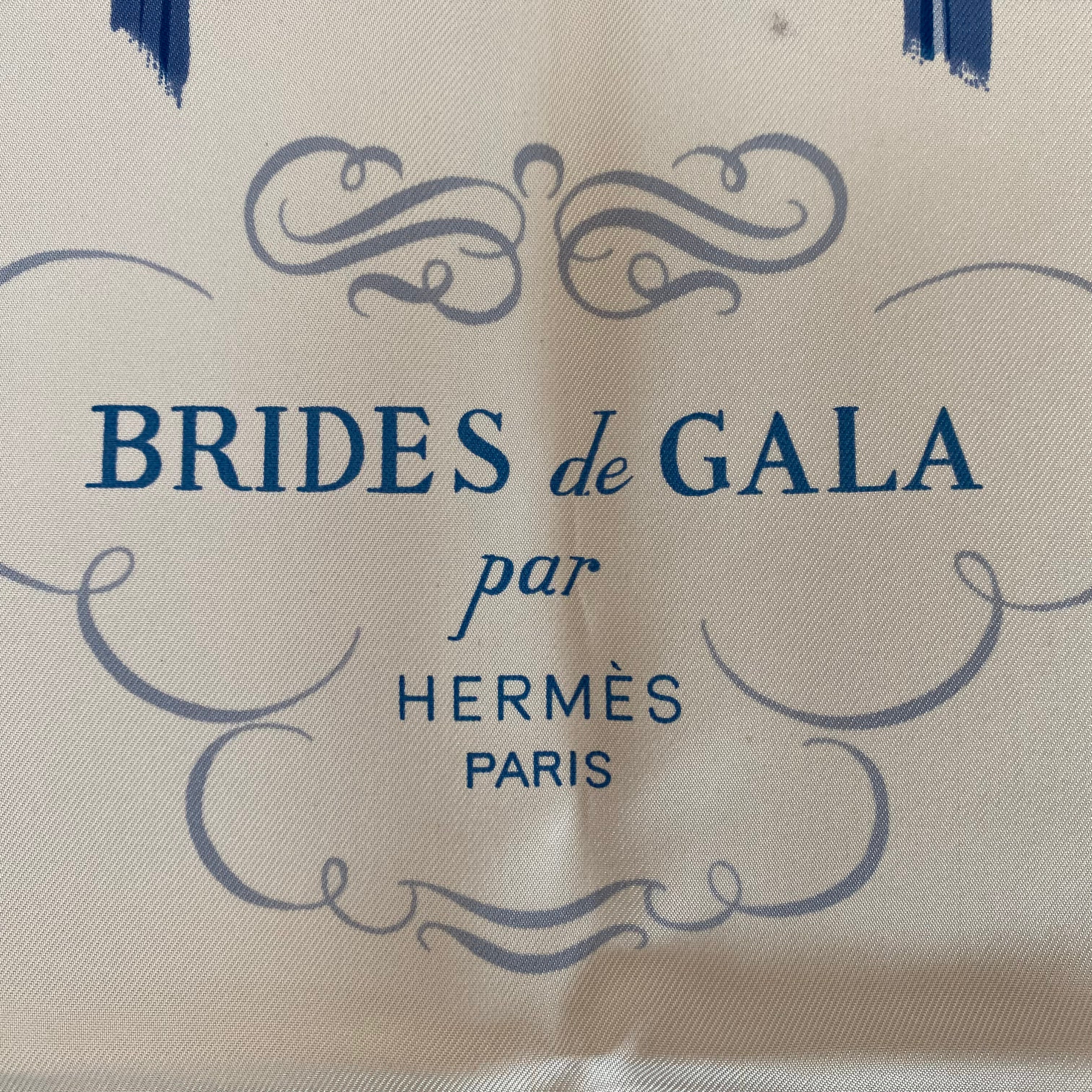 Hermès Boxed Brides de Gala Silk Scarf